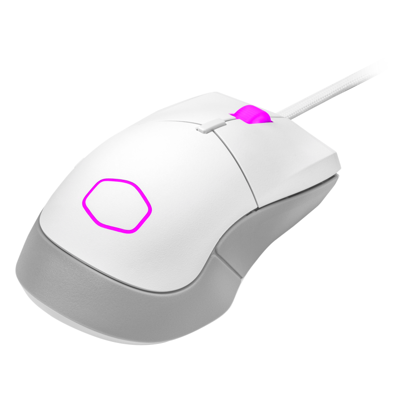 Cooler Master MM310 RGB Gaming Mouse - White, Wired Optical Gaming Mouse with RGB Lighting, 2-Year Warranty - Perfect for PC Gaming, Esports, and Office Use