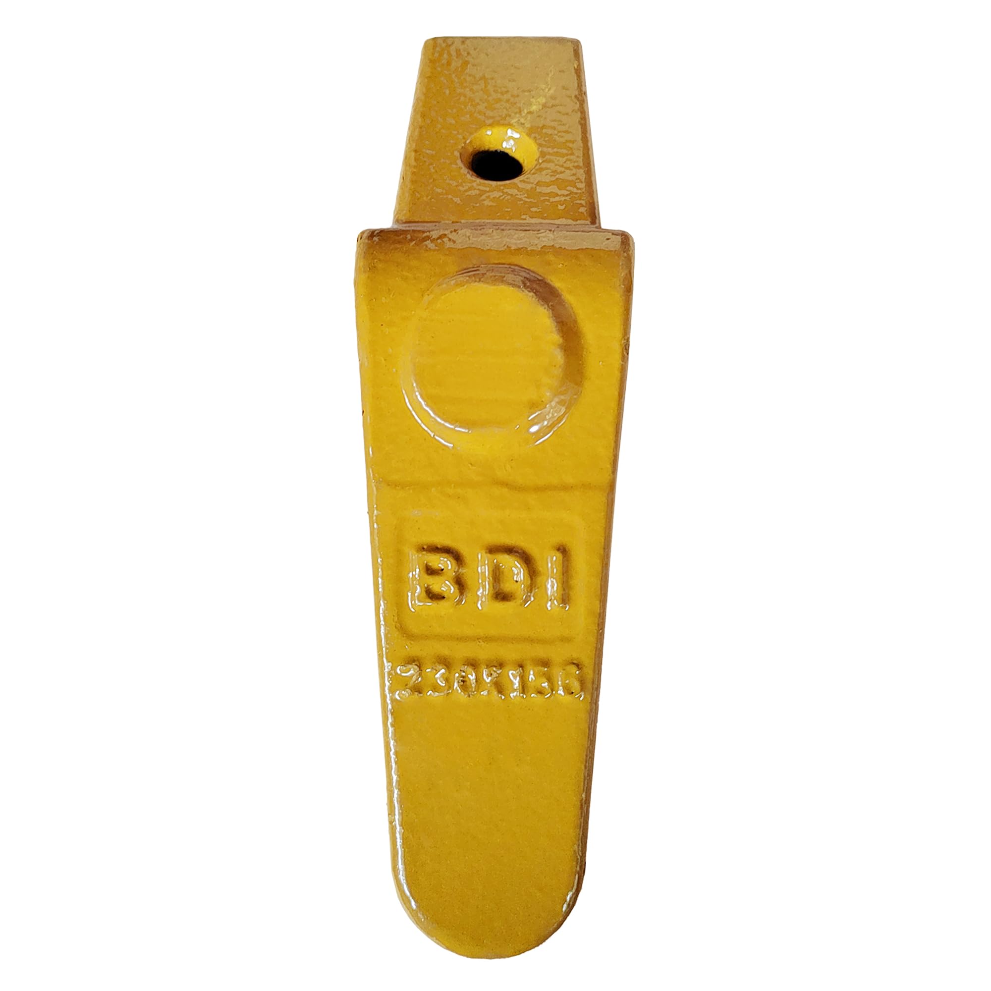 BDI Wear Parts 230X156 Teeth Adapter - Mini Excavator Weld On Shanks for X156L/X156S/X156T/X156WT Style Bucket Teeth (1PK) - Heavy Duty Replacement for Excavation, Trenching & Construction Work