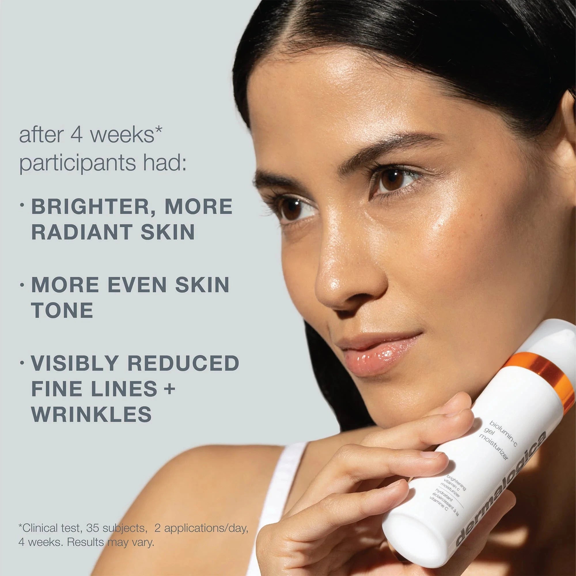 Biolumin C Gel Moisturizer - Vitamin C Brightening Face Cream for Glowing Skin | Hydrating & Anti-Aging Skincare for Day & Night Use