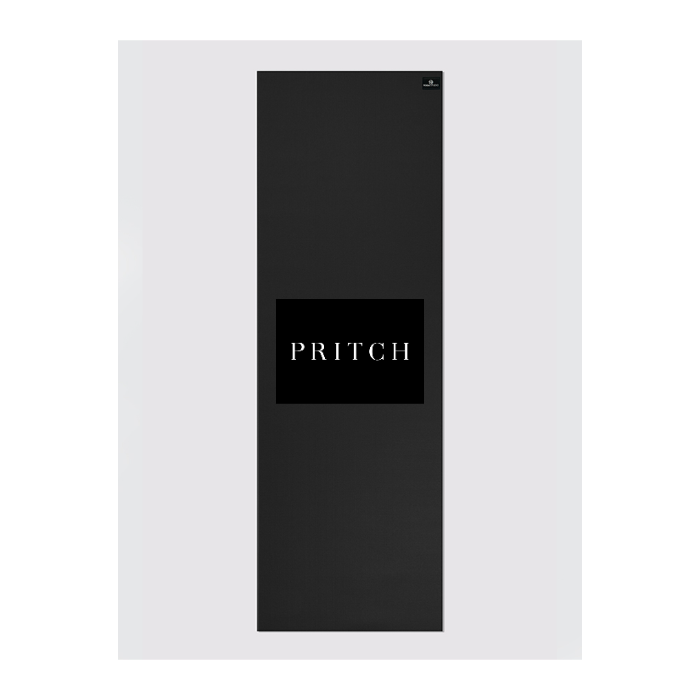 Custom 6mm Personalized Yoga Mat with Unique Design - Black | Perfect for Home Workouts, Yoga Studios & Gift Giving