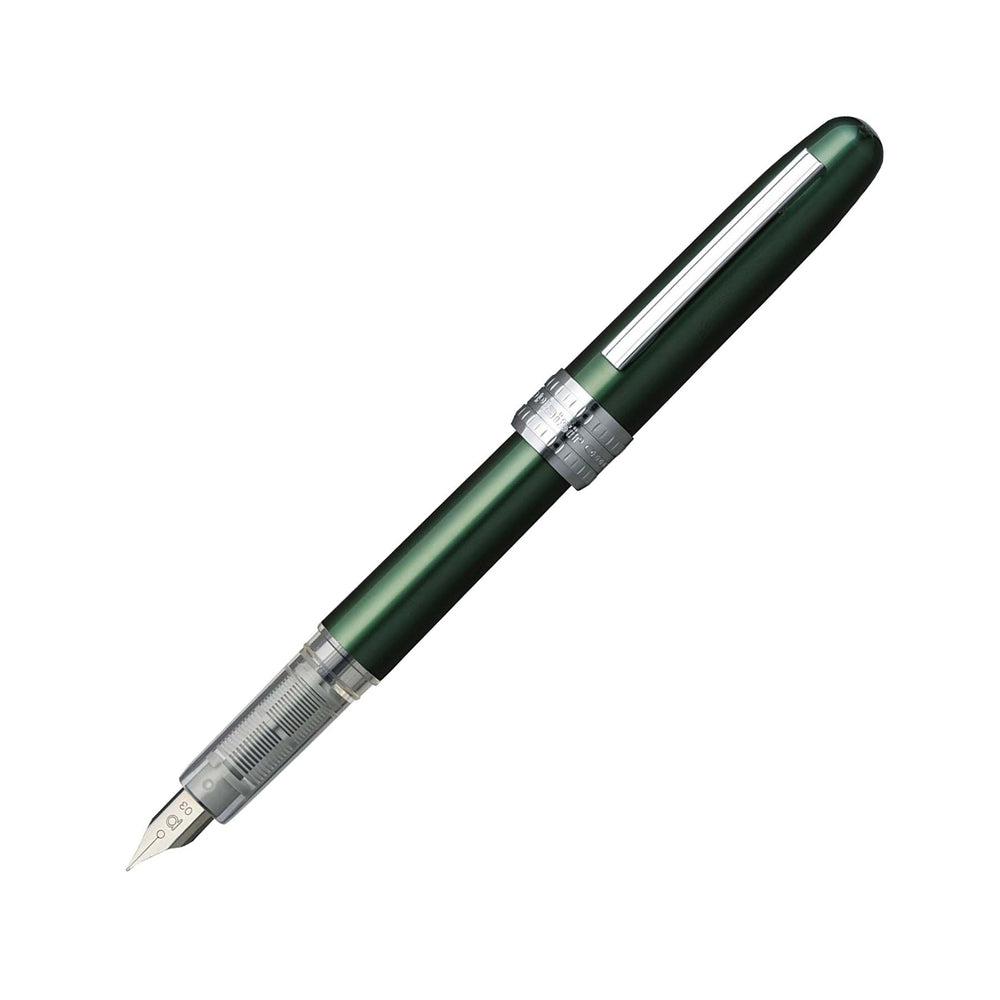 Premium Platinum Plaisir Fountain Pen - Smooth Writing Luxury Pen for Professionals & Students - Perfect for Signatures, Calligraphy & Everyday Use