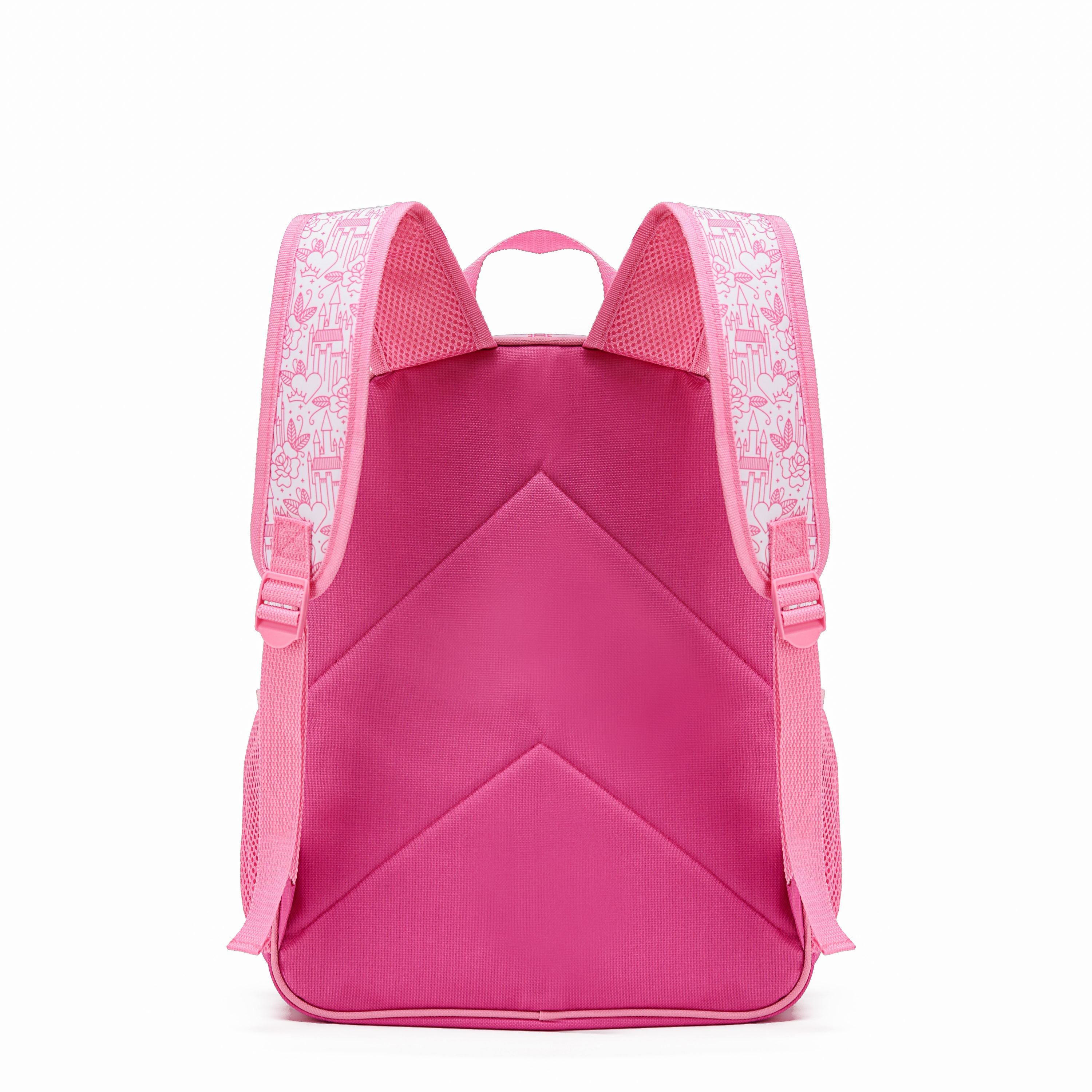 Disney Princess 15-inch Pink Backpack for Girls - School, Travel & Everyday Use | Official Disney Merchandise