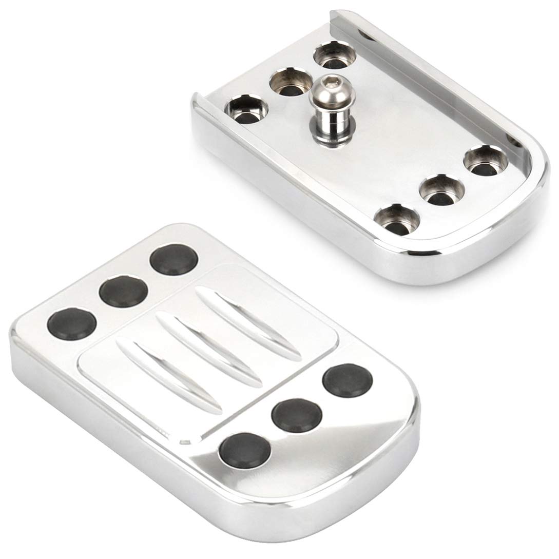 Chrome Floorboards for Harley Davidson Street Glide FLHX & Road Glide Special FLTRXS 2008-2013 - Shift Lever & Passenger Footboards for Enhanced Riding Comfort on Long Road Trips