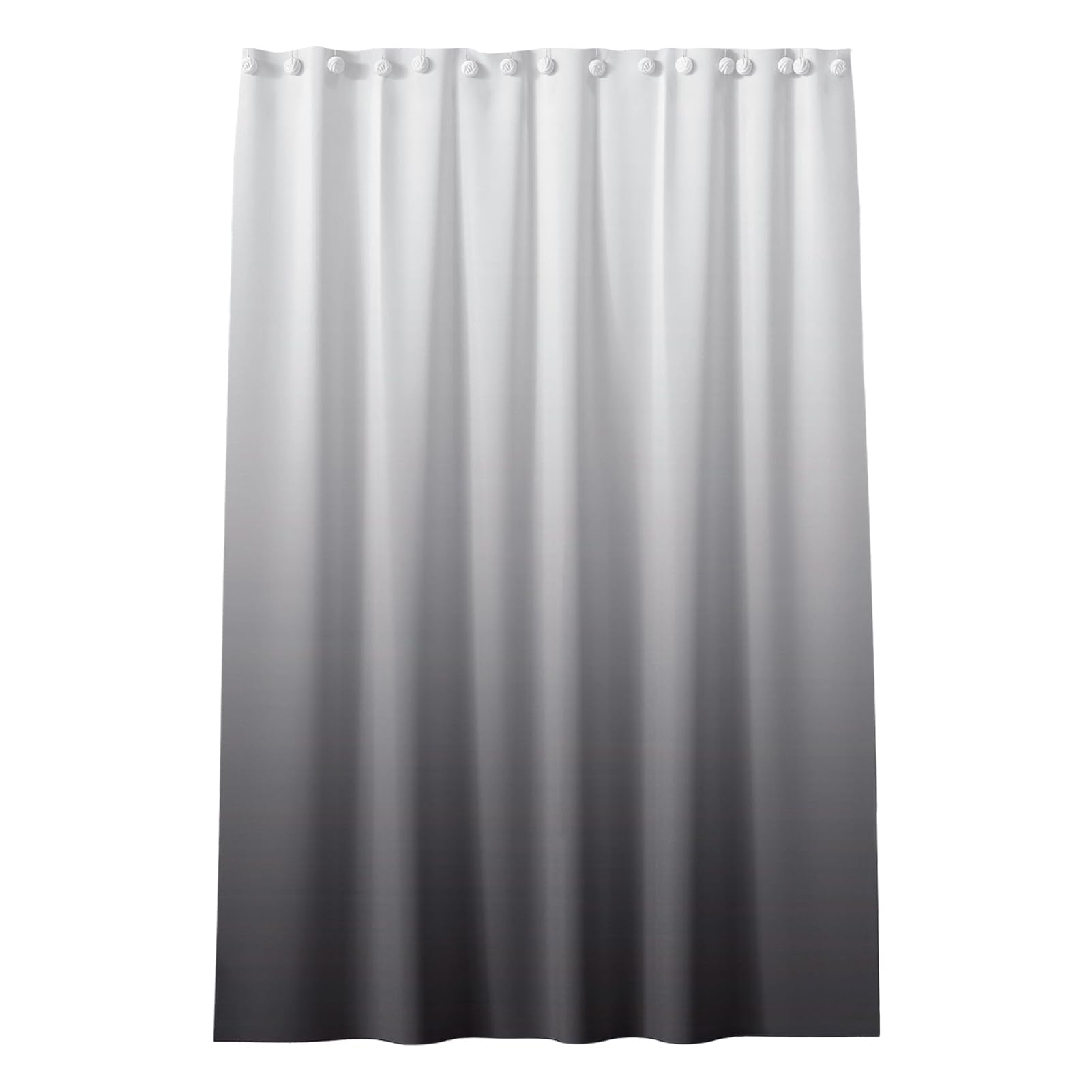 emlovosy Waterproof Polyester Shower Curtain Set with 12 Hooks - Modern Bathroom Decor for Shower Partition & Bathtub | Perfect for Home, Hotel & Spa Bathroom Accessories