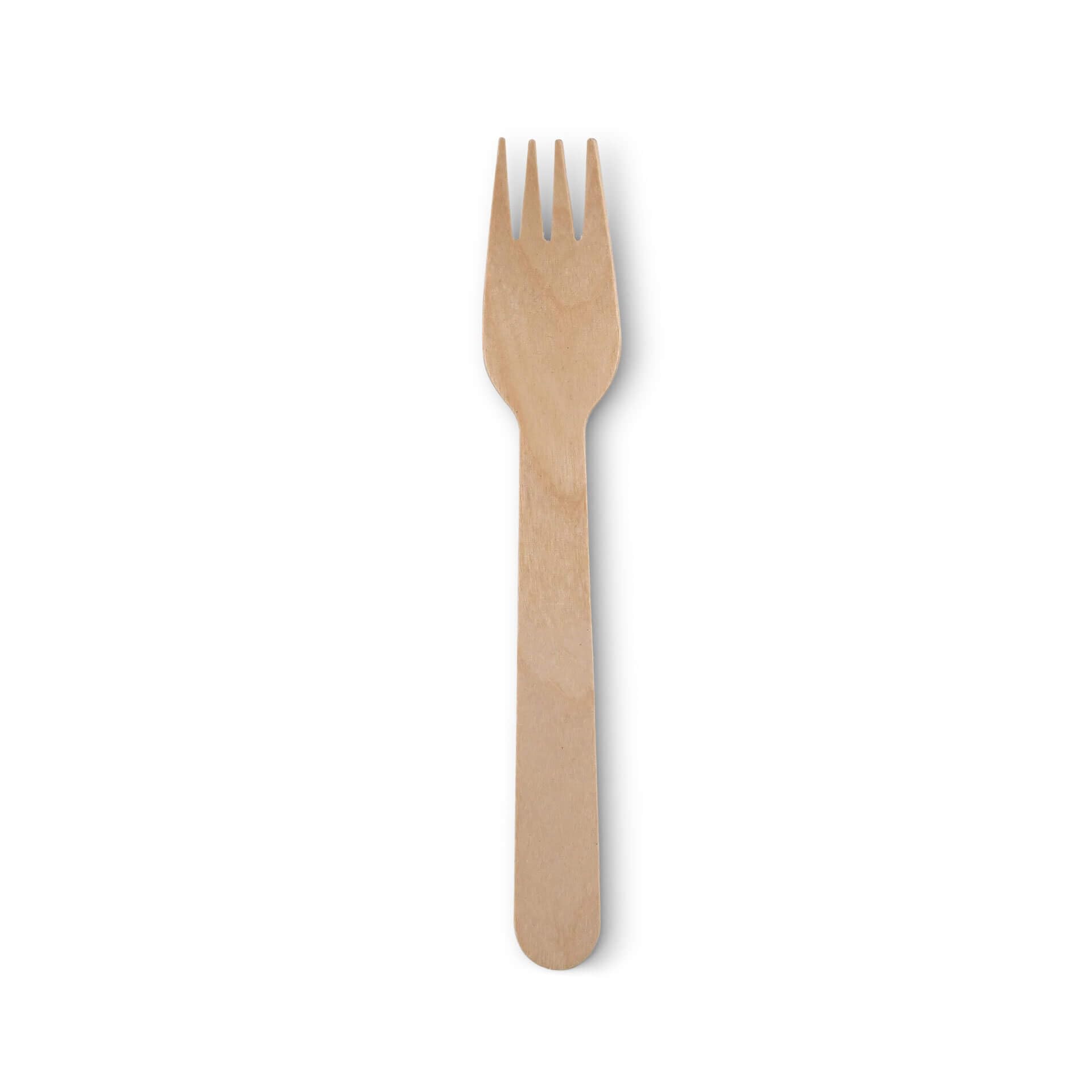 BIOZOYG 1000 Pcs 6.5 Inch Disposable Wooden Forks - Biodegradable Eco-Friendly Cutlery Set for Parties, BBQs, Picnics, Camping & Outdoor Dining - Sustainable Wood Utensils for Home, Restaurant & Catering Events