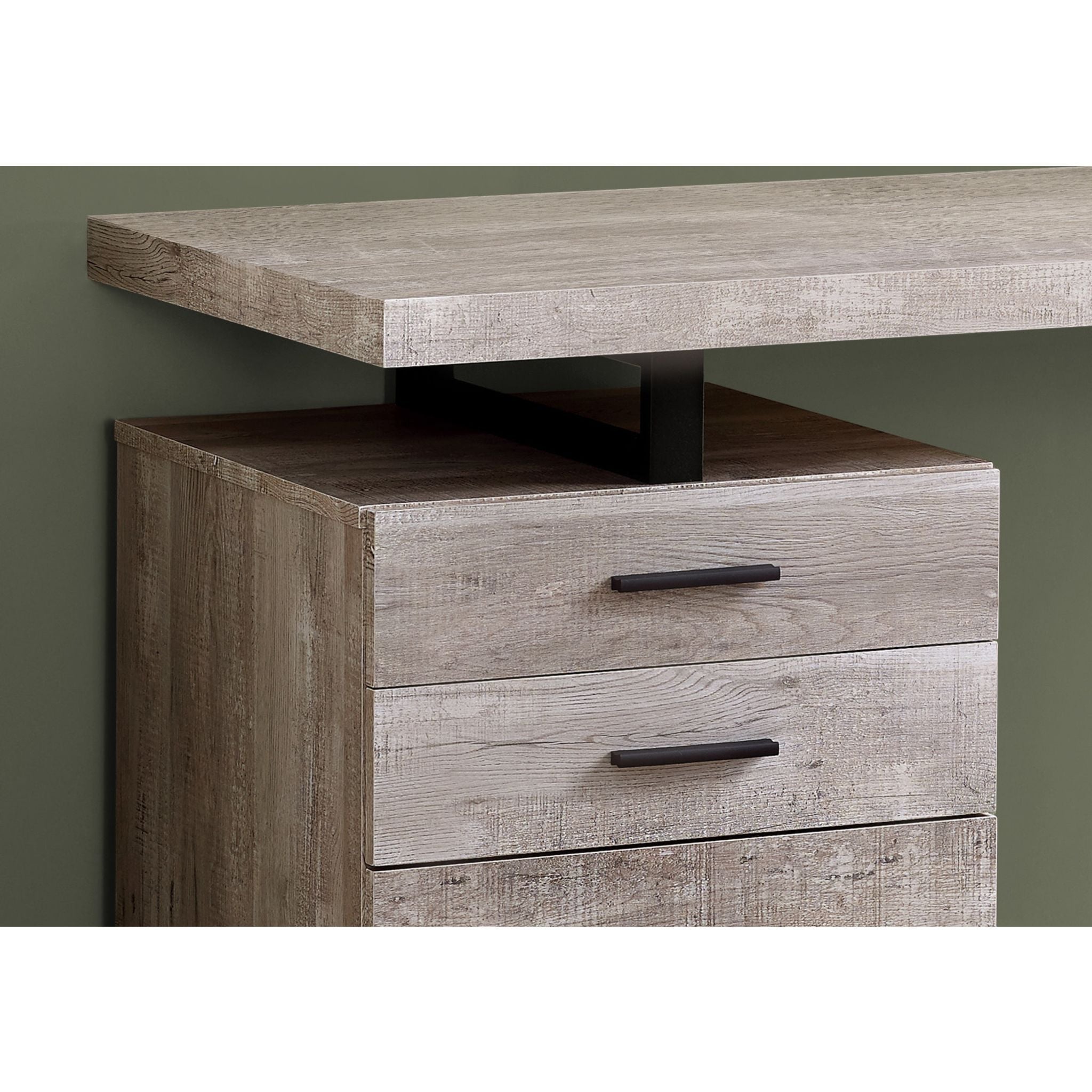 60 Inch Large Computer Desk for Home Office - Modern Writing Workstation with Sturdy Frame - Perfect for Remote Work, Gaming & Study