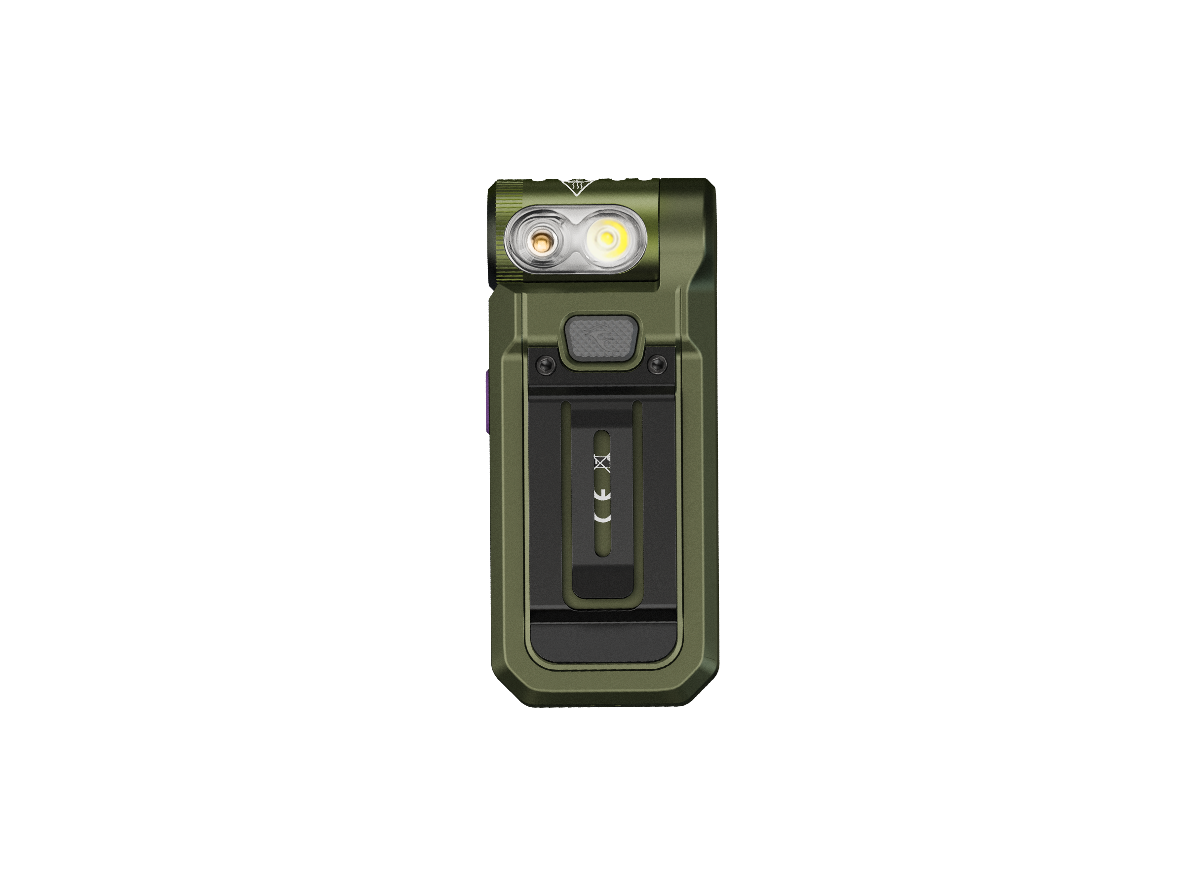 Fenix SW05R Multipurpose Clip On Light - Red & UV Output for Camping, Hiking, and Emergency Use