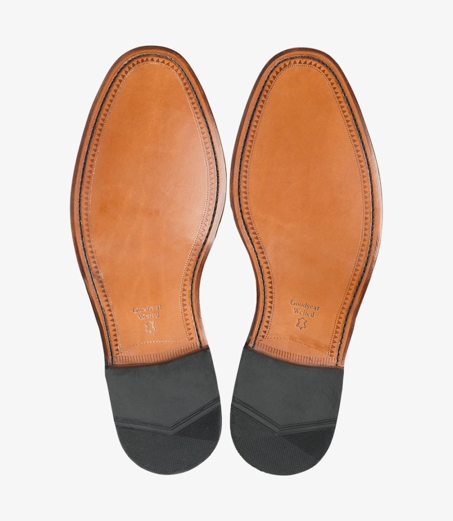 Loake Chester Tan Leather Day Brogue - Premium Men's Dress Shoes for Business & Formal Occasions | Comfortable & Stylish Oxfords for Work, Weddings & Office Wear