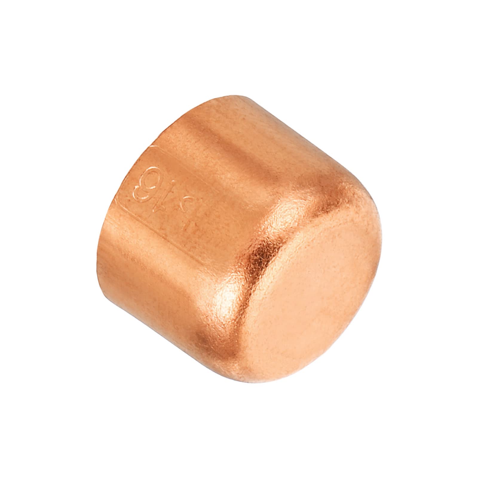 5/8 Inch ID Copper Pipe End Cap - PATIKIL Sweat Plug Solder Fitting for Plumbing, HVAC & AC Systems - Perfect for Pipe Sealing, Repair & Maintenance in Home, Commercial & Industrial Applications