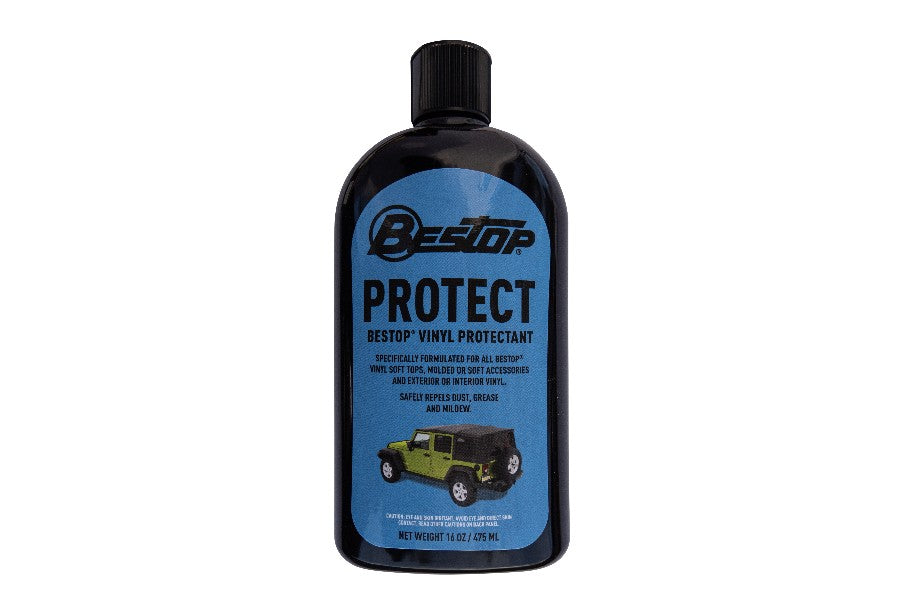 Bestop Vinyl Protectant - Premium UV Protection & Conditioner for Car Seats, Boat Covers & Outdoor Furniture | Restores Shine & Prevents Cracking