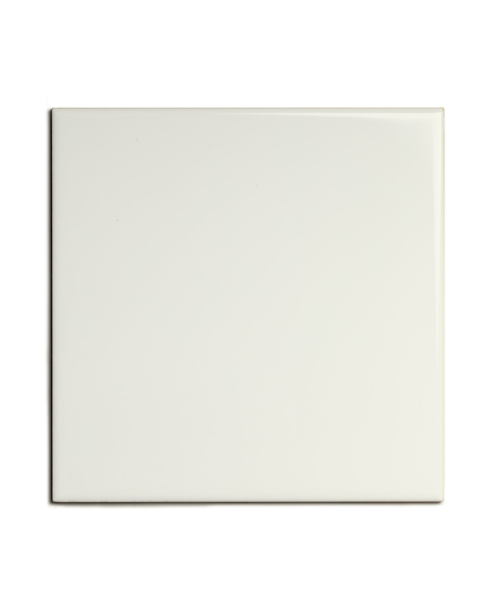 Kakel Victoria 15 x 15 cm Ivory White Glossy Ceramic Tile - Perfect for Kitchen Backsplash, Bathroom Walls & Flooring