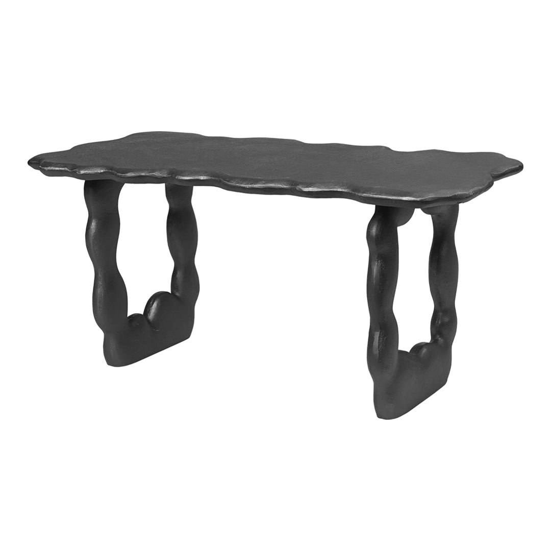 Modern Wooden Side Table - Small Accent Table for Living Room, Bedroom, or Office - Dal Piece Style End Table with Sturdy Construction & Versatile Home Decor Use