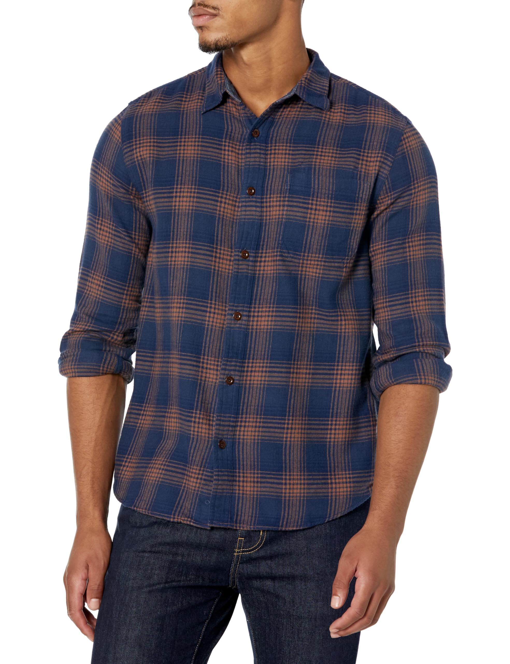 Outerknown Men's Transitional Flannel Shirt | Soft & Durable Cotton | Casual & Outdoor Wear | Perfect for Hiking, Camping & Everyday Style