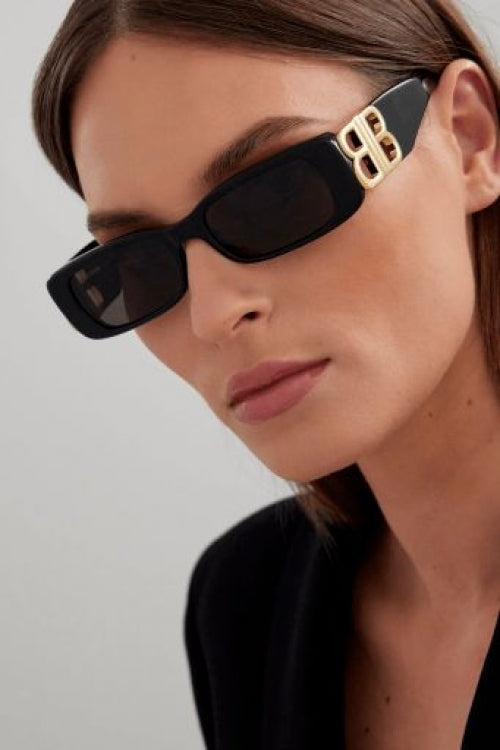 Balenciaga BB0096S Designer Sunglasses for Women & Men - UV Protection, Luxury Fashion Shades for Outdoor, Travel & Daily Wear