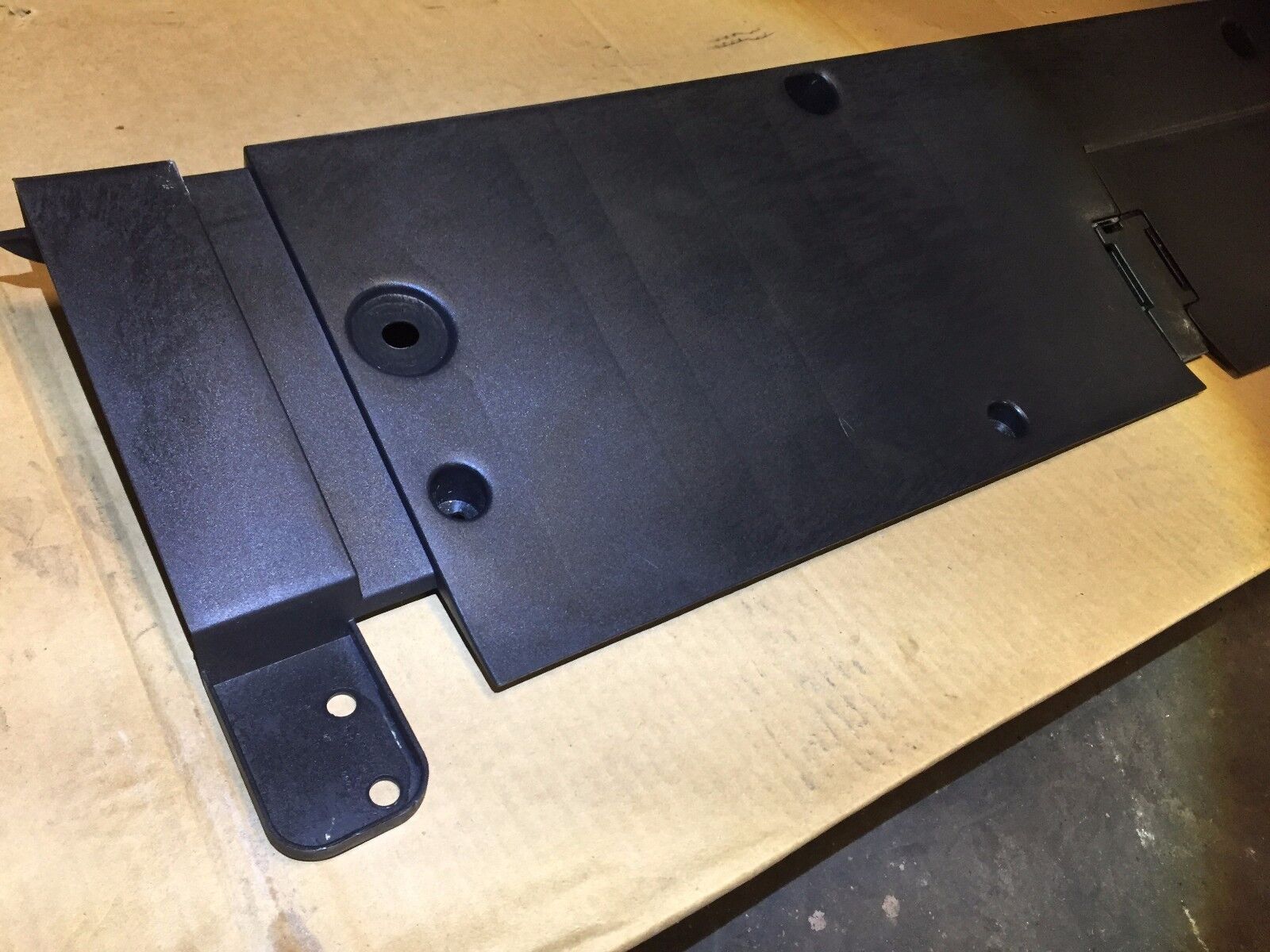 2005-2008 Audi A6 Sedan Trunk Rear Latch Cover Scuff Panel Trim OEM 4F5863373 - Durable Replacement Part for Car Interior Protection & Style Enhancement