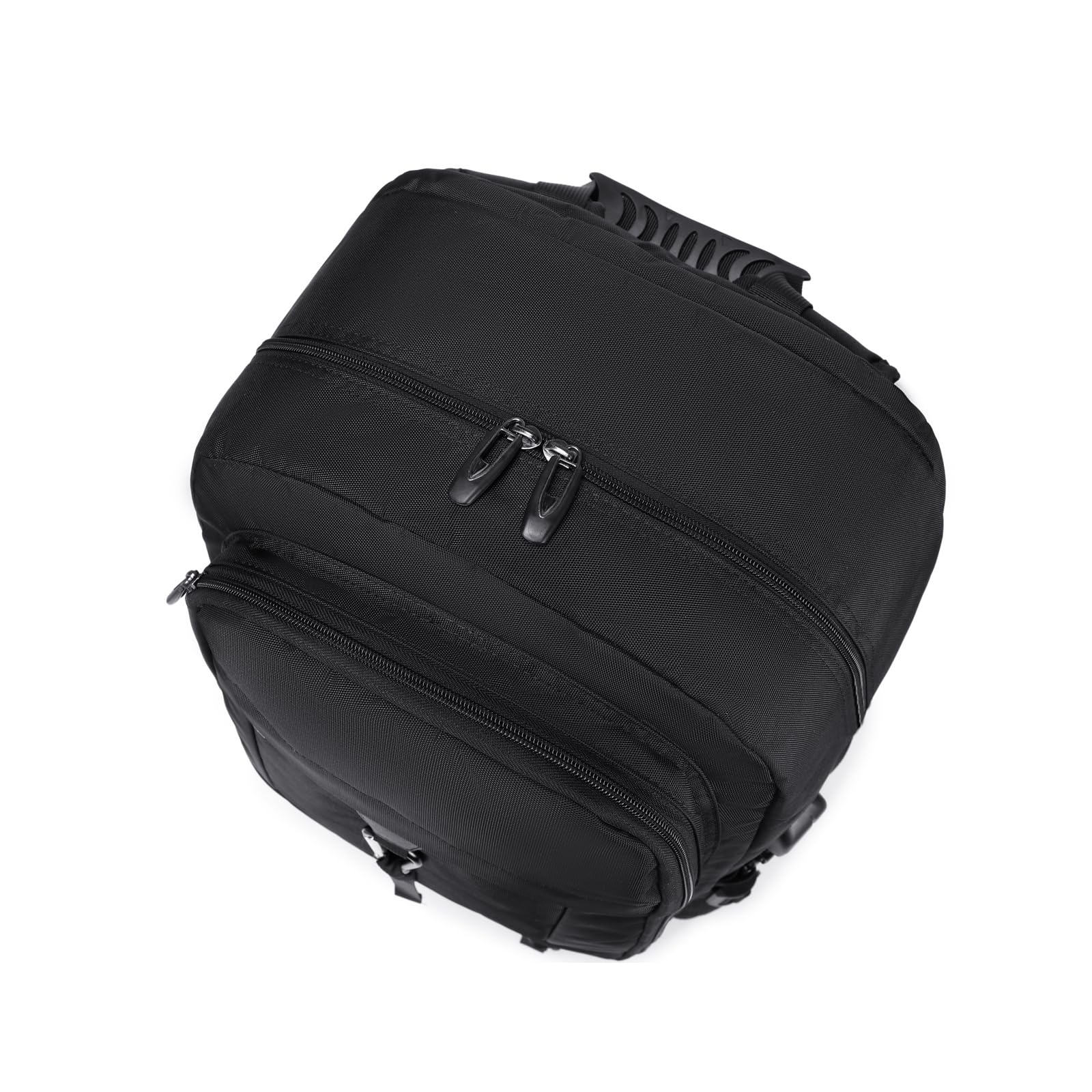 17.3 Inch Large Gym Backpack with Shoe Compartment - 50L Travel Backpack with Multiple Compartments, USB Charging Port & Anti-Theft Design - Airline Approved Carry-On Backpack for Men & Women - Perfect for Gym, Travel, Work & Business Trips