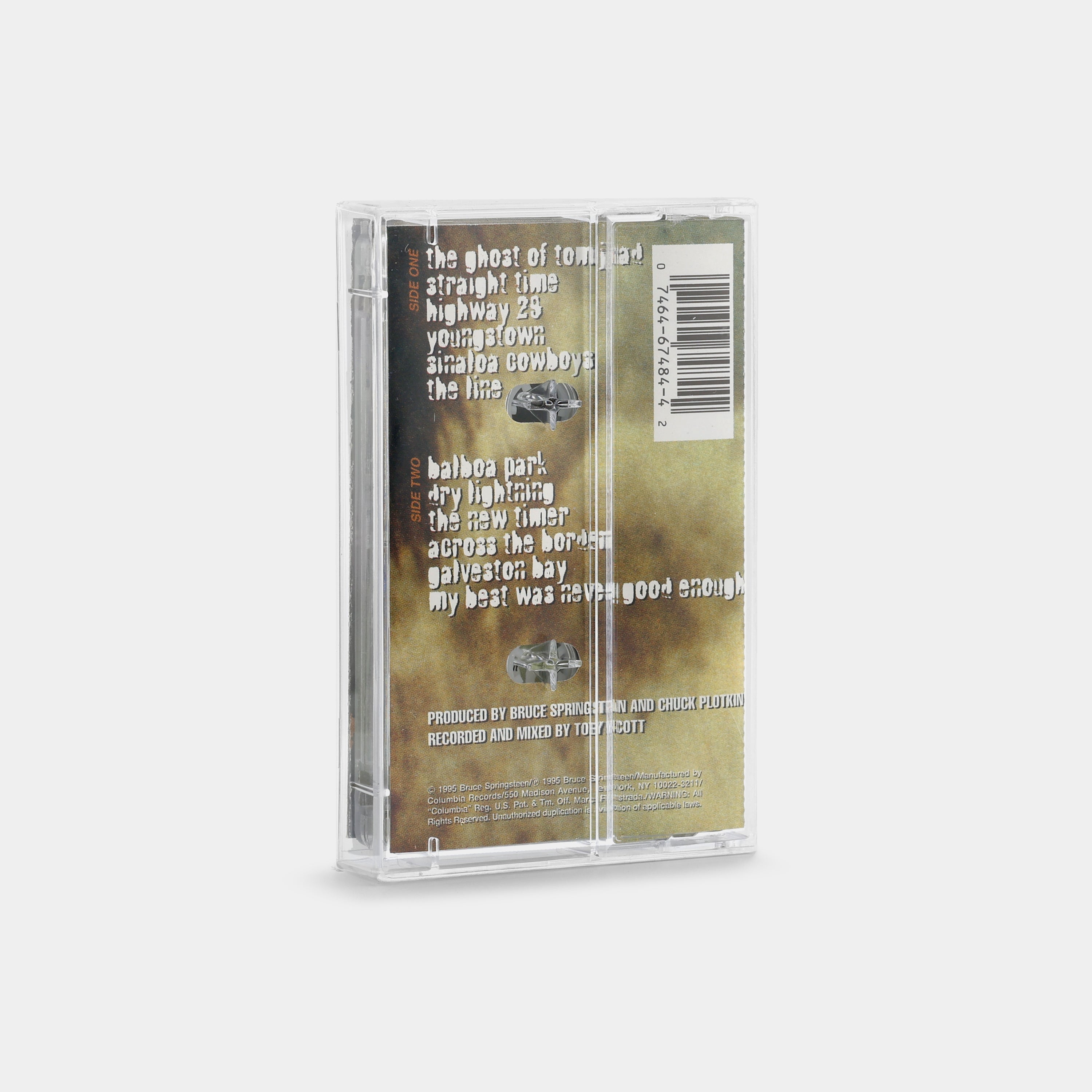 Bruce Springsteen The Ghost of Tom Joad Cassette Tape - Vintage Music Collectible for Audiophiles & Fans - Perfect for Car, Home Stereo & Retro Music Collection
