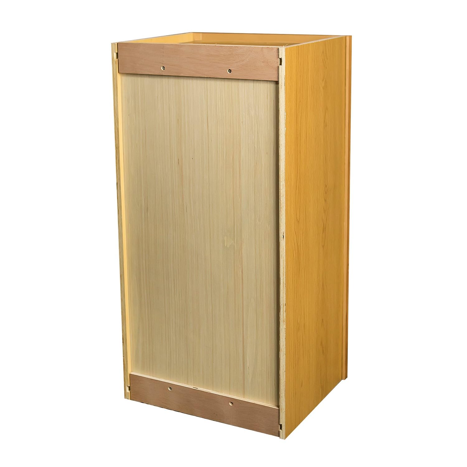 18x30 Honey Amber Raised Panel Kitchen Cabinet - Perfect for Small Kitchens