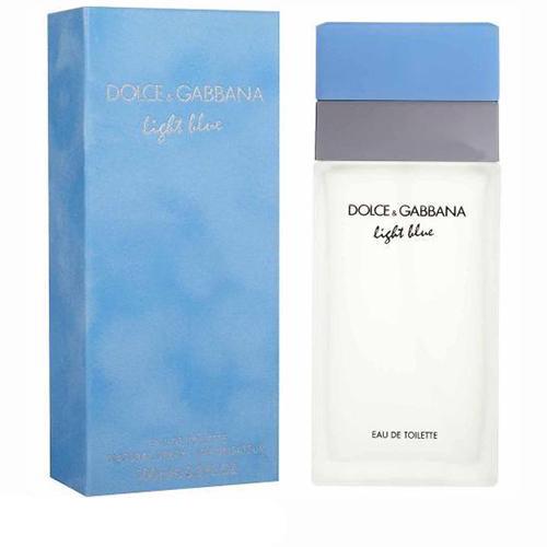 Dolce & Gabbana Light Blue Eau de Toilette 100ml for Women - Fresh Floral Fragrance for Daytime Wear & Summer Occasions