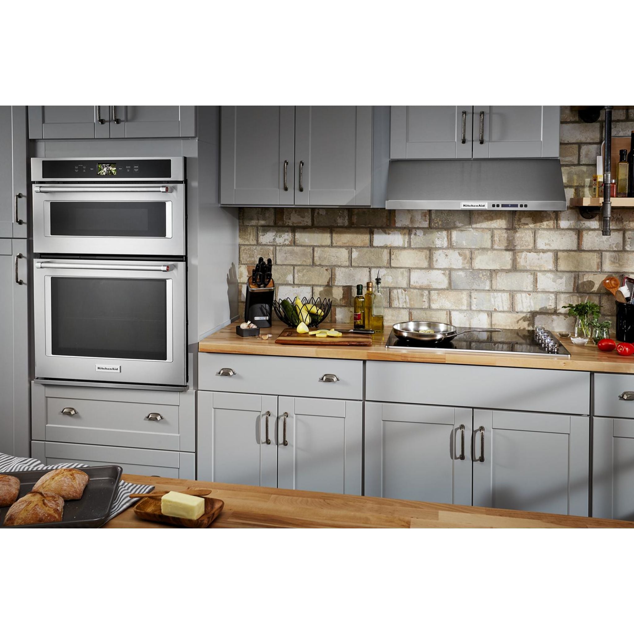 KitchenAid 30-Inch Electric Cooktop (KCES550HSS) - Stainless Steel Built-In Stove Top for Modern Kitchens | Perfect for Baking, Boiling & Sautéing