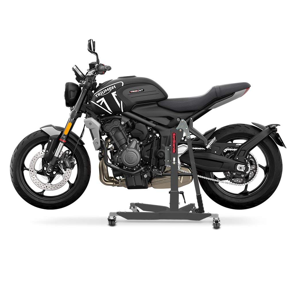 Triumph Trident 660 21-24 Motorcycle Center Paddock Stand Lift CS Power - Compatible with All Models - Perfect for Garage Maintenance & Bike Storage
