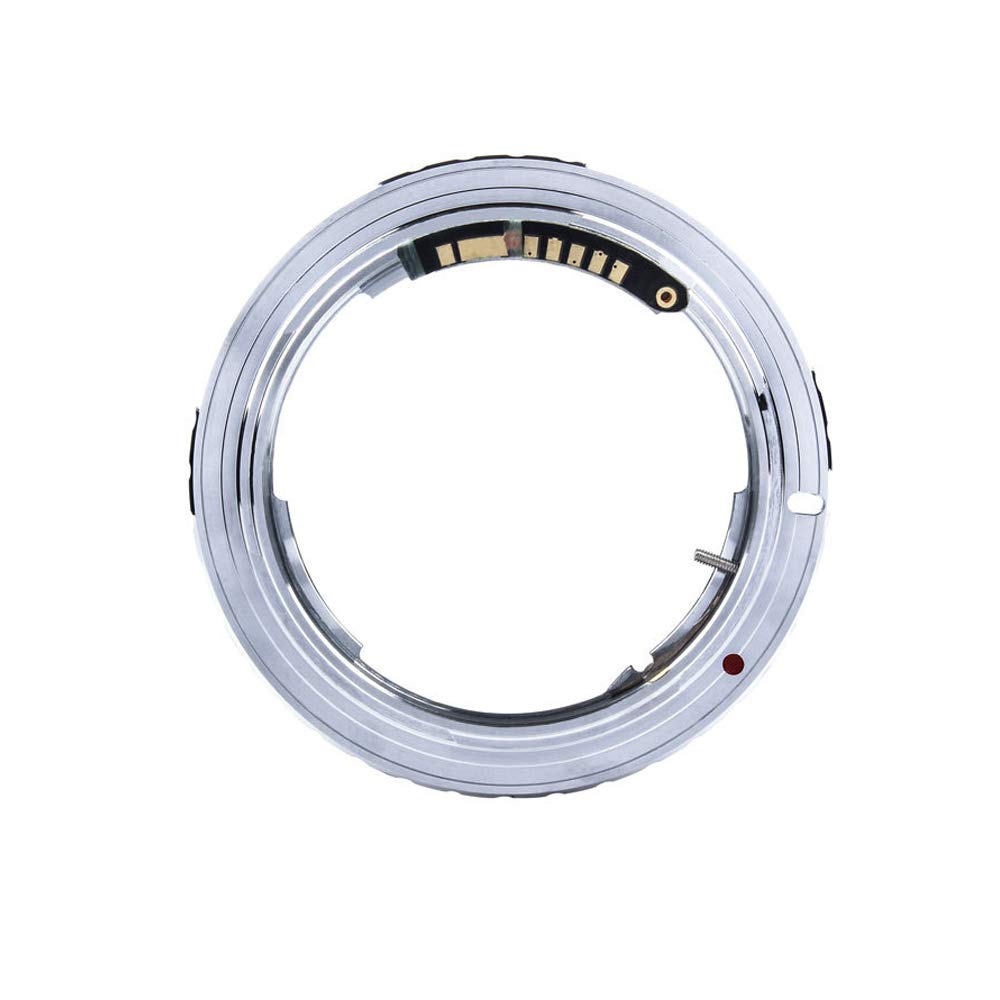 OM-EOS 9th Gen AF Confirm Lens Adapter - Olympus OM to Canon EOS EF/EF-S Mount Converter for 7D, 60D, 70D, 77D, 80D, 700D, 750D, 760D, 800D, 1000D, 1200D, 5D Series - Perfect for DSLR Photography & Vintage Lens Conversion