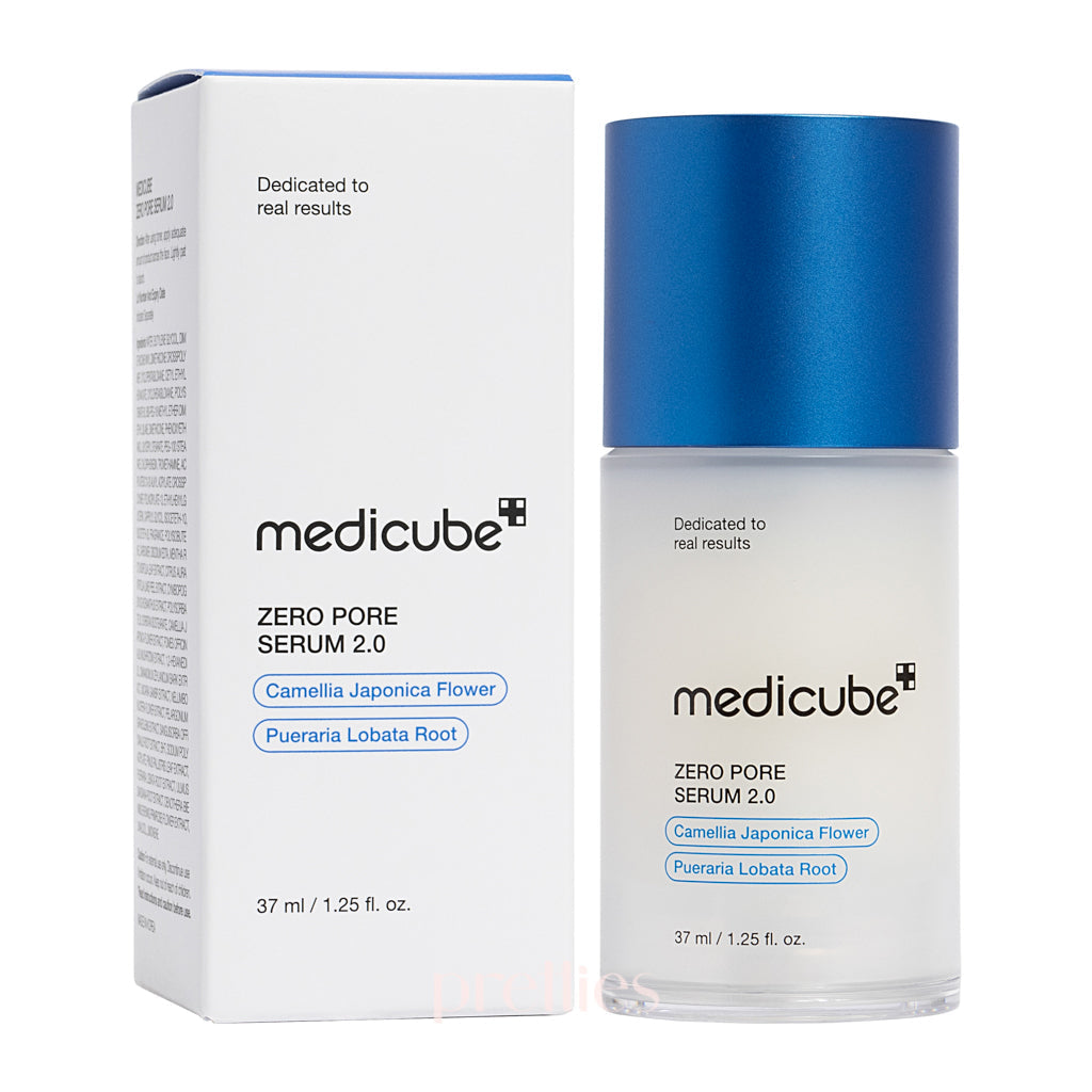 Medicube Zero Pore Serum 2.0 - 37ml Pore Minimizing Treatment for Clear Skin | Korean Skincare for Oily & Acne-Prone Skin | Daily Facial Serum for Smooth Complexion