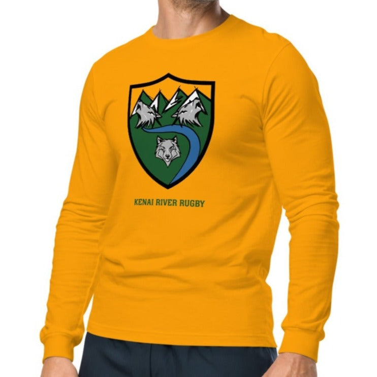 Kenai River RFC Long Sleeve Social T-Shirt for Men - Comfortable & Stylish Casual Wear for Outdoor Activities & Social Events