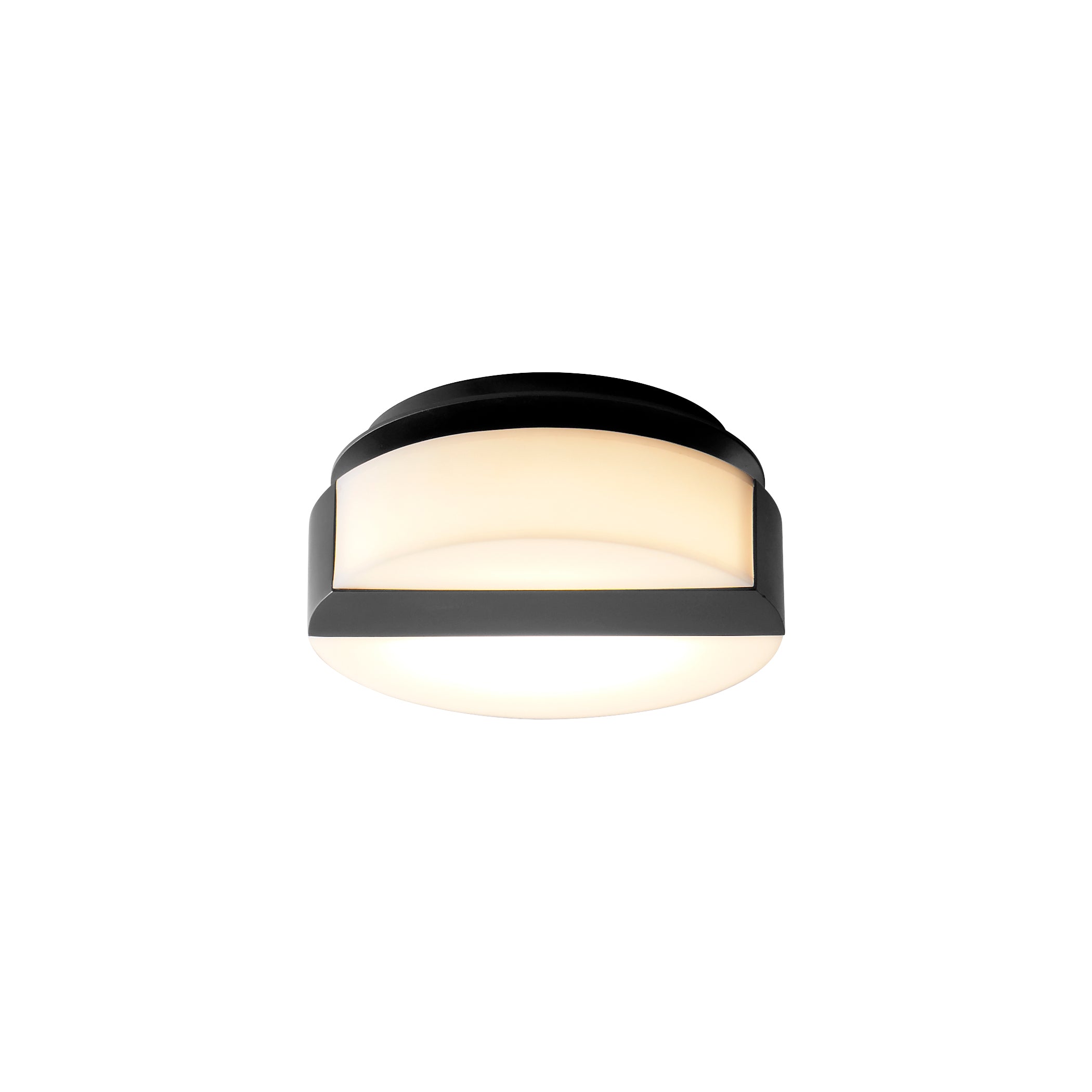 Oxygen Aurora 3 551 15-Inch Black Wall Sconces - Modern Lighting Fixtures for Bedroom, Living Room & Hallway Decor