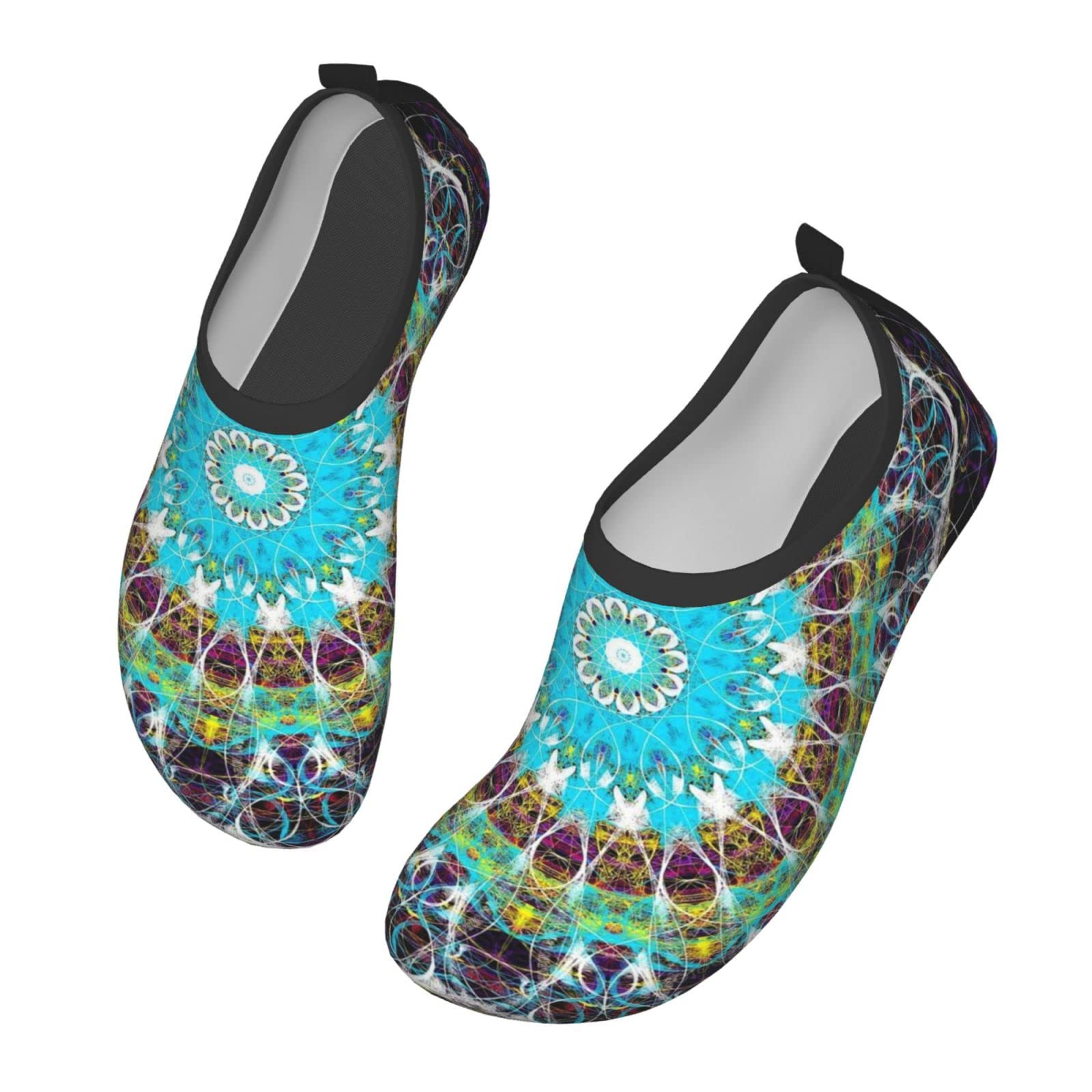 **Easter Decorations | Native American Folk Style Water Shoes for Women & Men | Barefoot Quick-Dry Aqua Socks for Beach, Swim, Surf, Yoga & Exercise | Perfect for 4th of July, Summer Vacations & Outdoor Adventures**