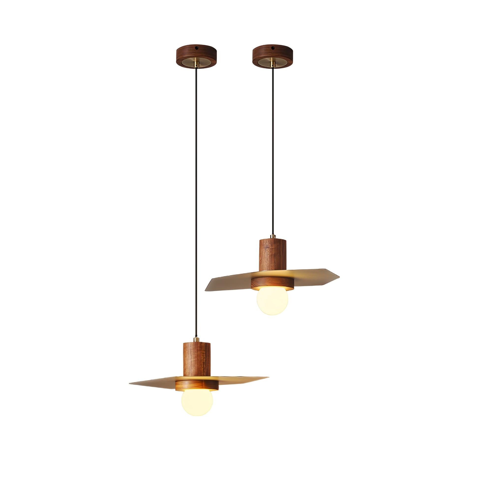 Elara Halo Pendant Lamp - Modern Minimalist Ceiling Light Fixture for Living Room, Bedroom, Dining Room - Dimmable LED Hanging Light for Home Decor and Interior Design
