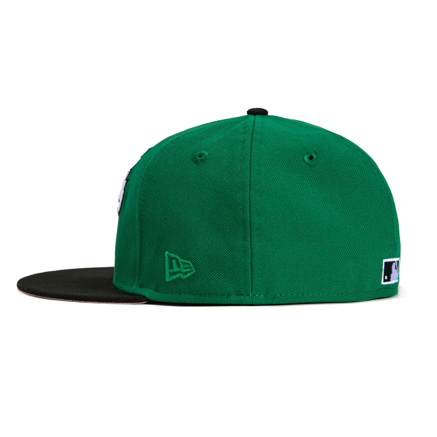 New Era 59Fifty Arizona Diamondbacks MLB Baseball Cap with Inaugural Patch - Kelly Green & Black - Adjustable Snapback Hat for Men's Fashion & Sports Fans