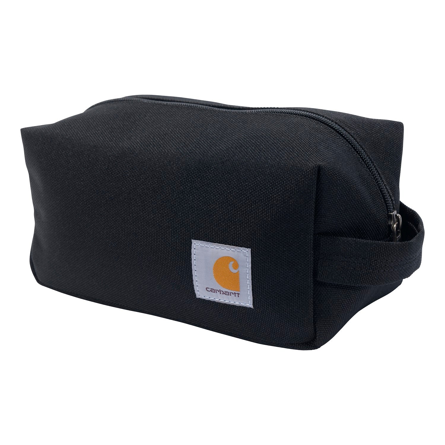 Carhartt Rain Defender Logo Patch Travel Kit - Waterproof Toiletry Bag for Men & Women, Perfect for Camping, Gym, and Business Trips