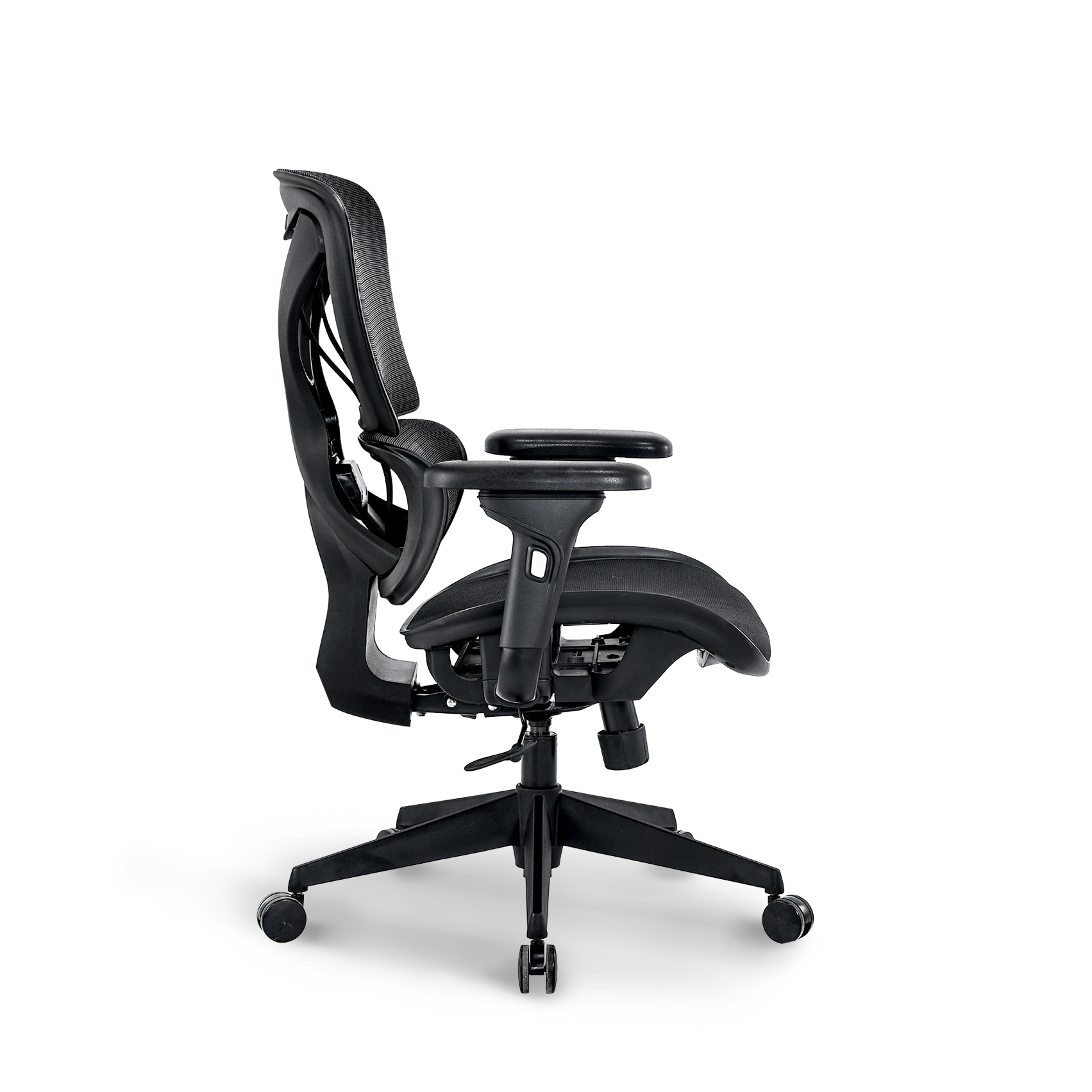 Ergonomic Office Chair with Lumbar Support - Adjustable Height & Swivel - Comfortable Desk Chair for Home & Office Workspaces - Perfect for Long Hours of Sitting, Gaming, or Studying