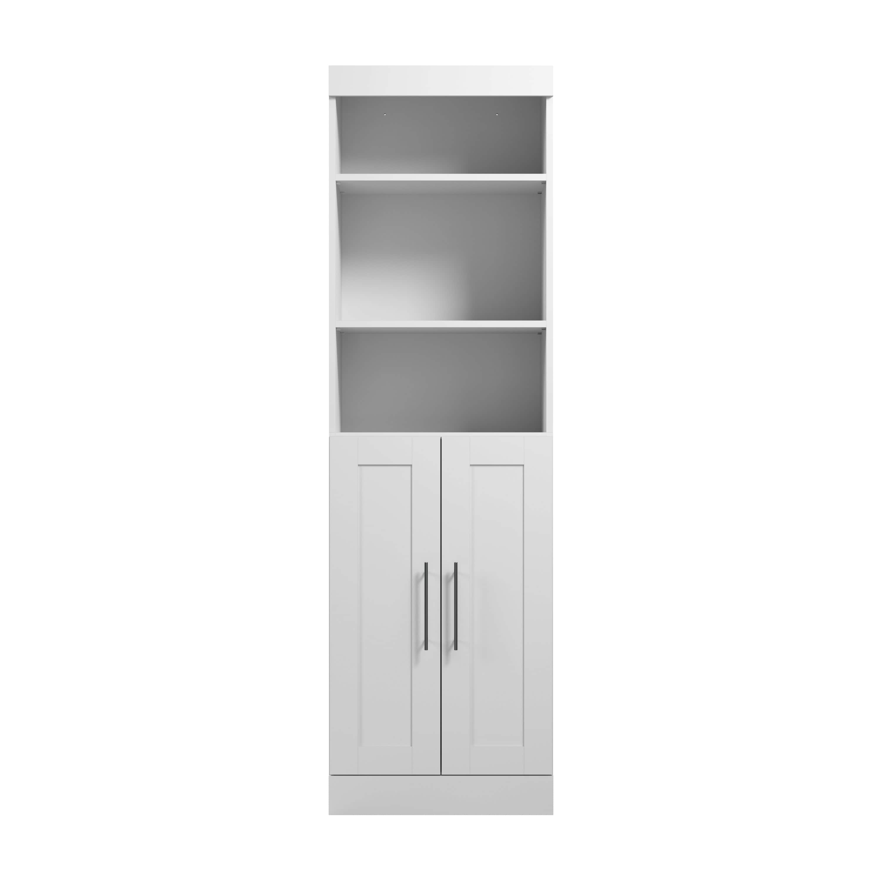 25W Closet Organizer with Doors - 6 Color Options for Bedroom, Closet & Home Storage Organization