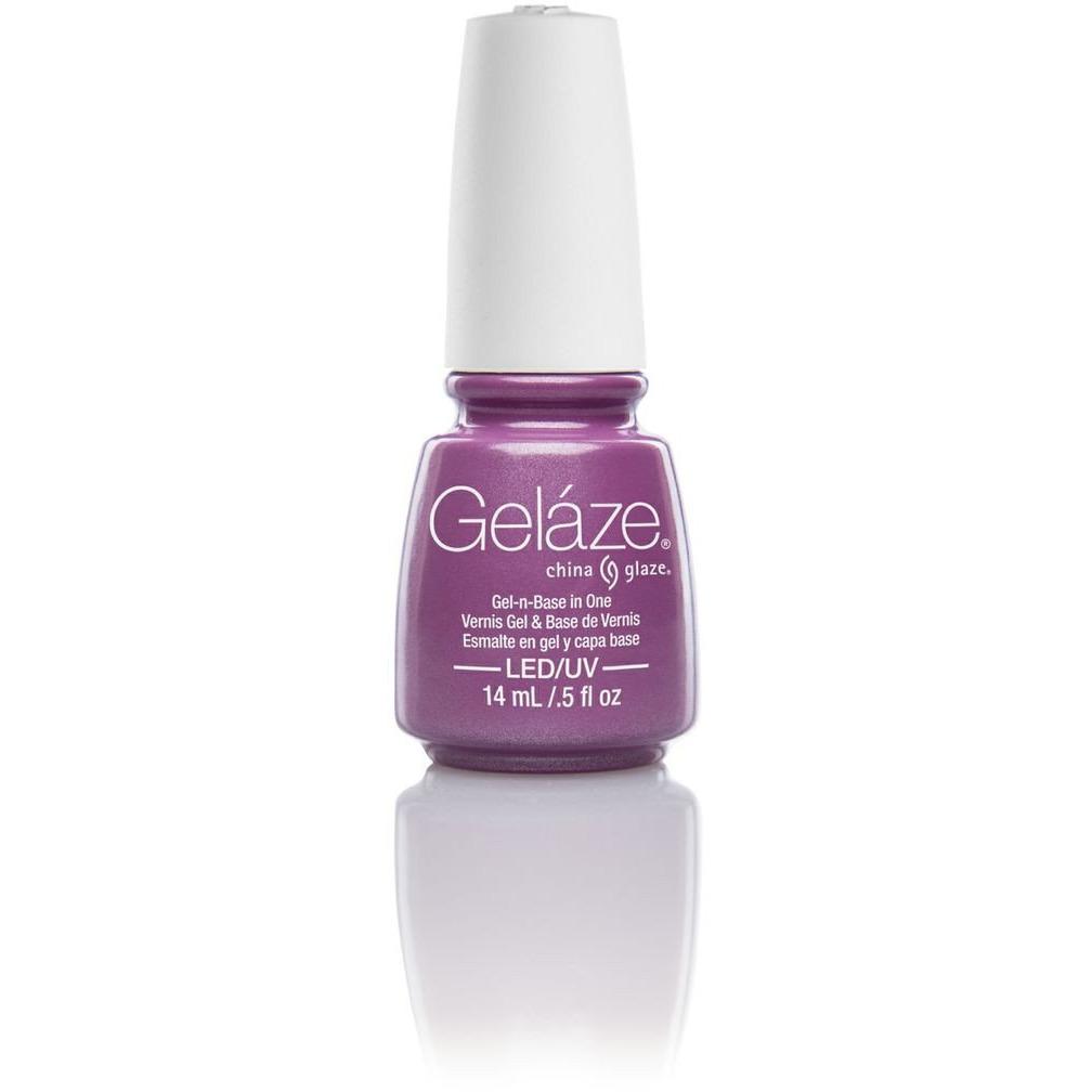 China Glaze Gelaze Nail Polish - Spontaneous #81620, 0.5 oz Gel Lacquer for Long-Lasting Manicures | Perfect for Salon Quality Nails at Home, Parties & Special Occasions
