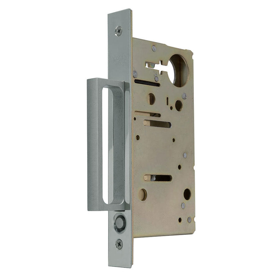 2011 PDP Large Spring Loaded Pocket Door Pull - Heavy Duty Stainless Steel Handle for Smooth Sliding Doors - Perfect for Bedrooms, Closets & Commercial Spaces