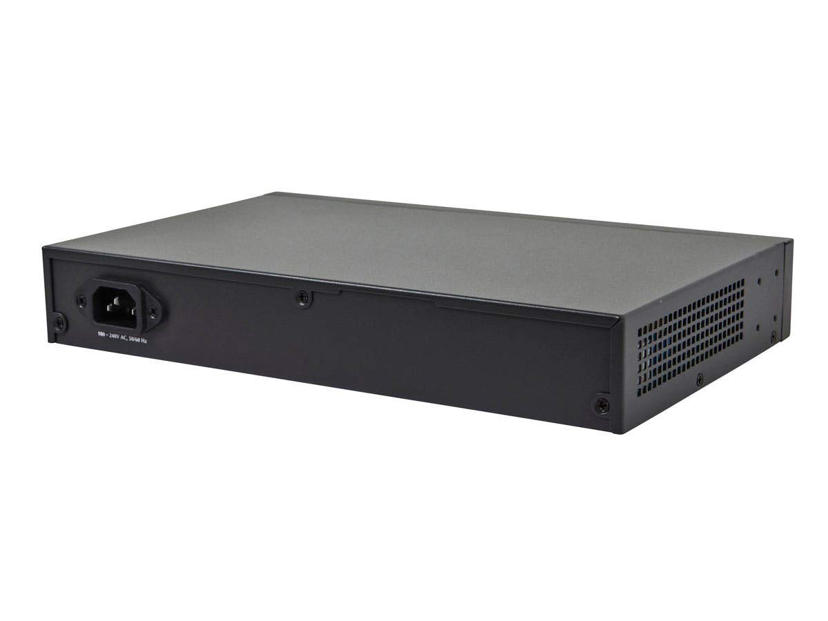 Monoprice 8-Port Gigabit PoE Switch with 802.3af Support (110740) - Perfect for Home Office, Small Business & IP Camera Networks
