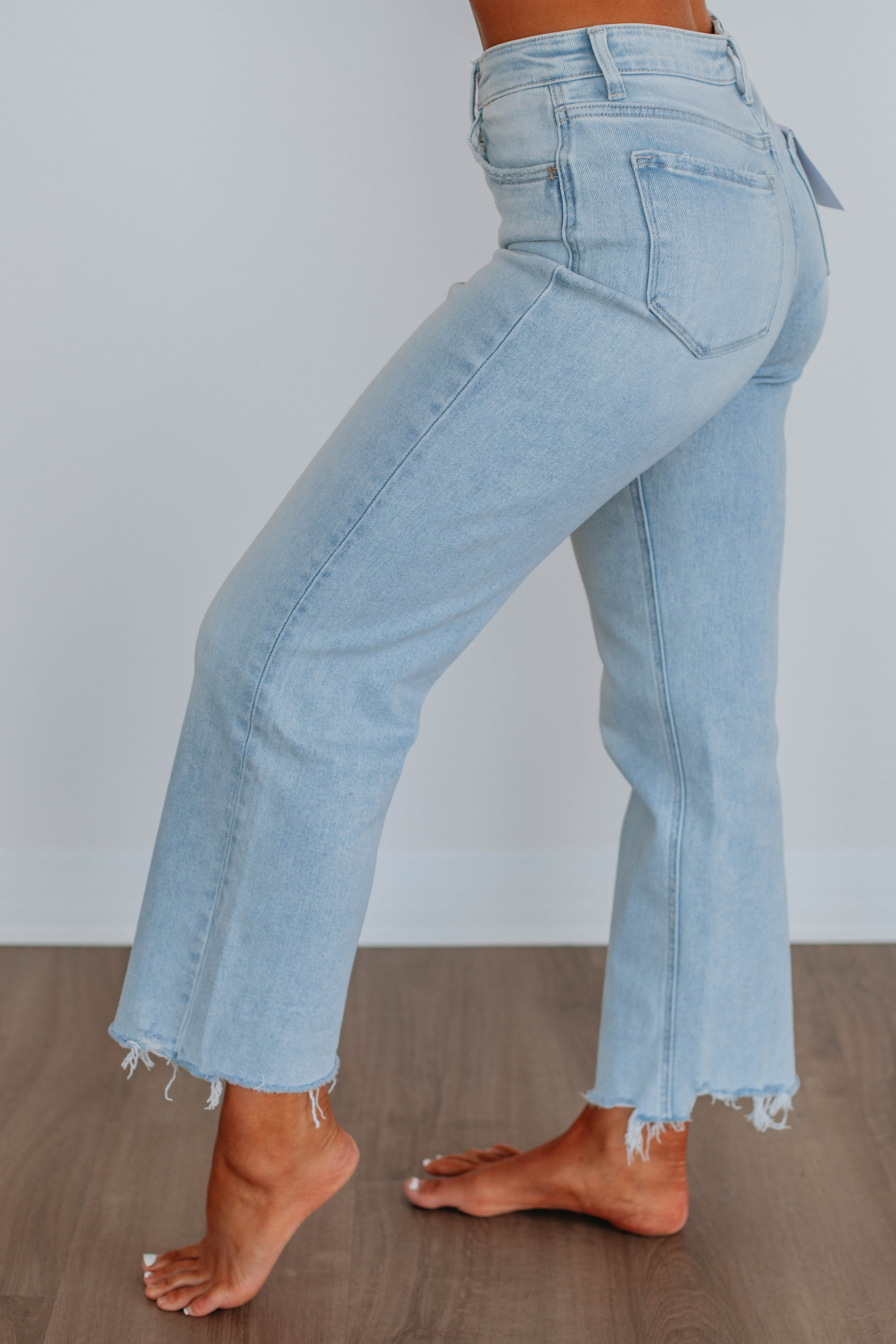 Aileeah Vervet Jeans - Light Wash Distressed Denim for Women | High Waist Slim Fit Skinny Jeans | Perfect for Casual Wear, Date Night & Office Outfits