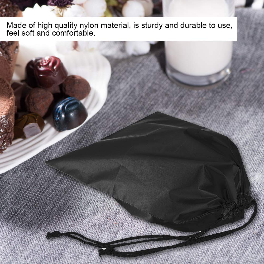 Waterproof Storage Bags for Travel, Camping & Hiking - Durable 10.6x13.4in Organizer for Clothes, Shoes & Cosmetics - Perfect for Outdoor Adventures & Daily Necessities (Black)