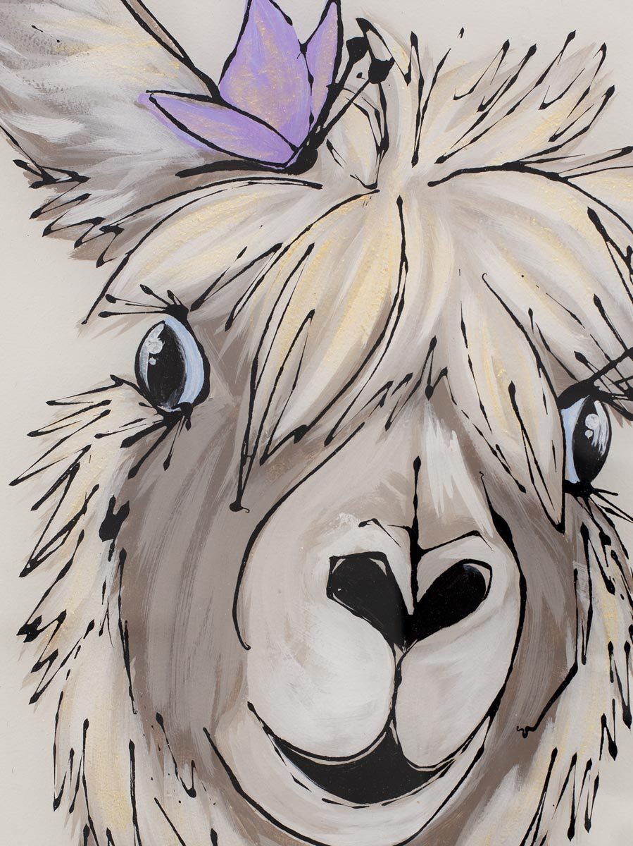 Adeline Alpaca Original Plush Stuffed Animal - Soft & Cuddly Toy for Kids & Collectors | Perfect for Gifts, Nursery Decor, and Comfort