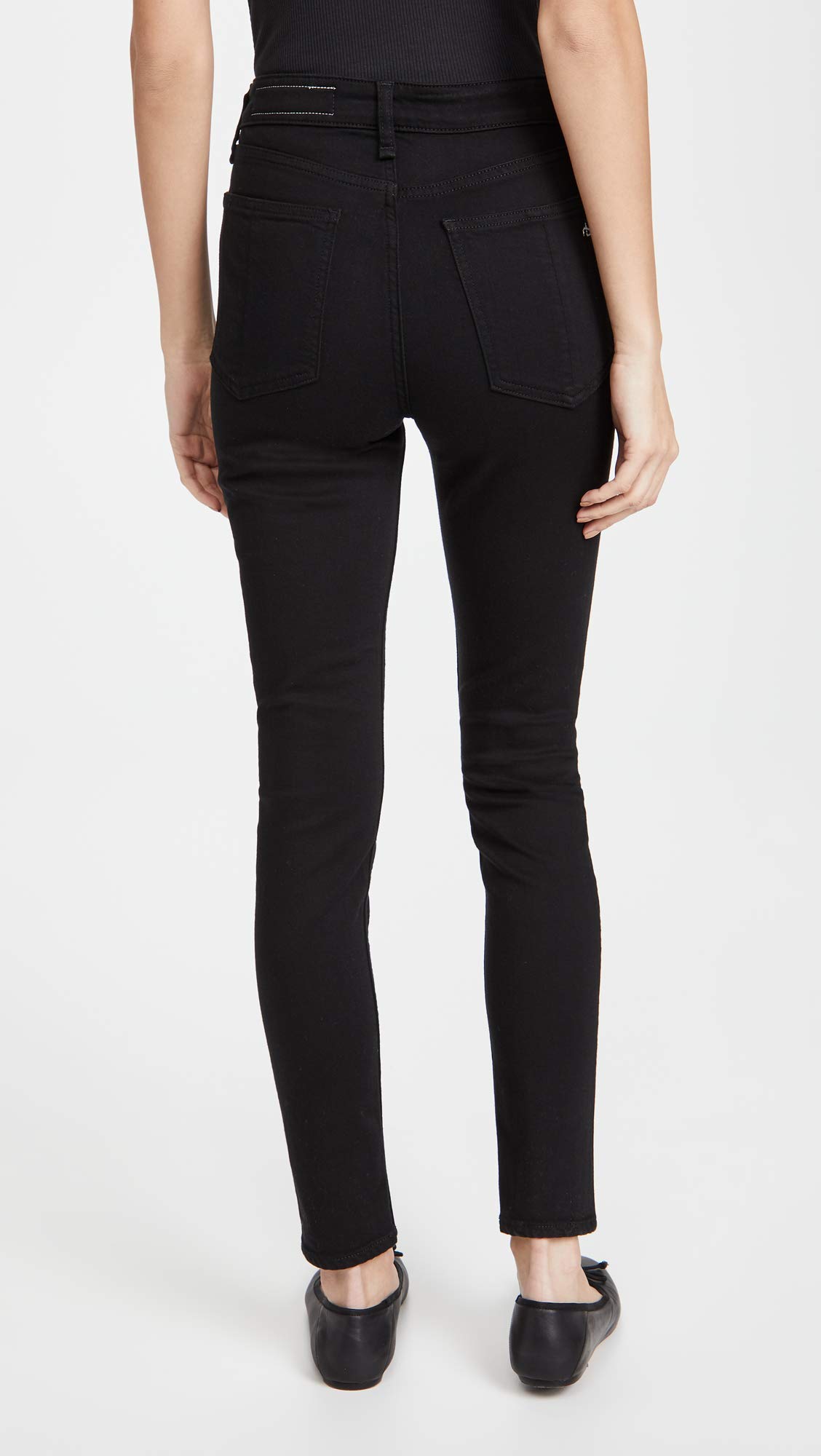 Rag & Bone Women's Nina High Rise Skinny Jeans - Stretch Denim Pants for Everyday Wear & Night Out