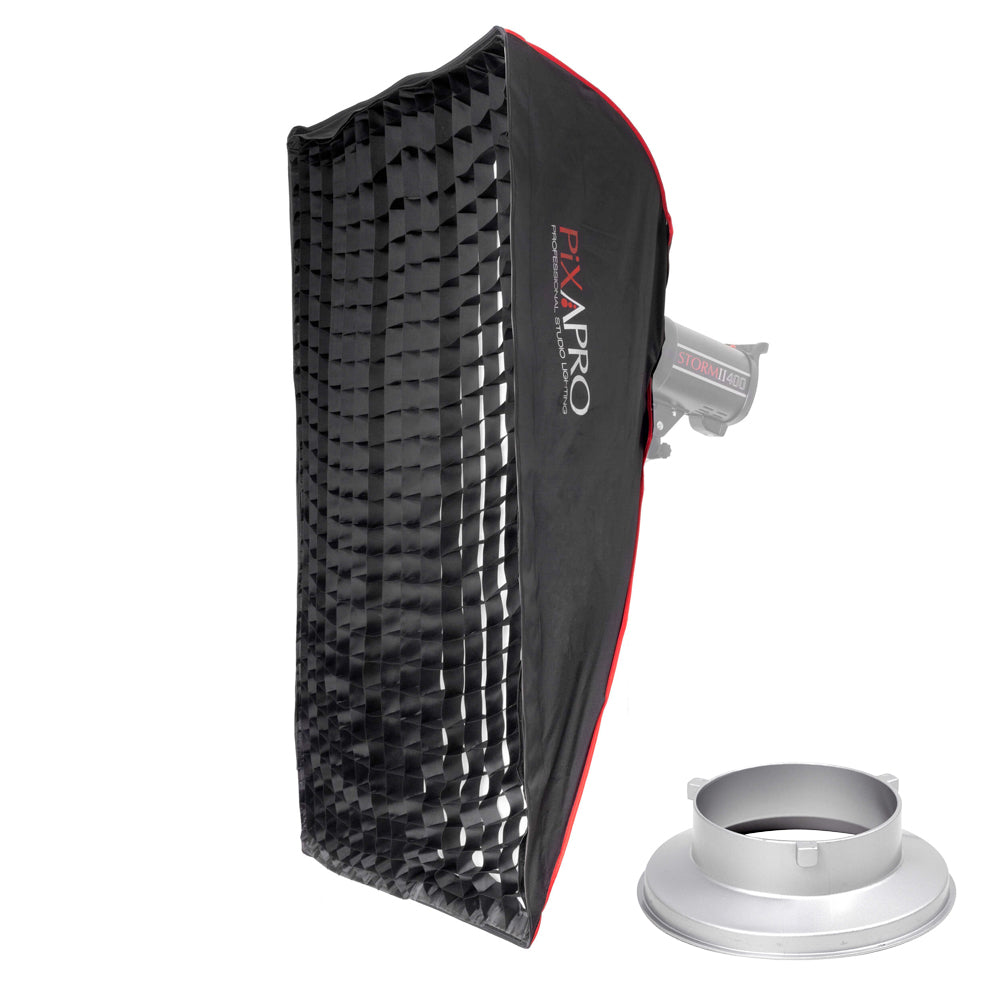 60cm x 120cm (23.6x47.2 Inch) Professional Asymmetrical Offset Softbox for Photography - Perfect for Studio, Portrait, and Product Lighting