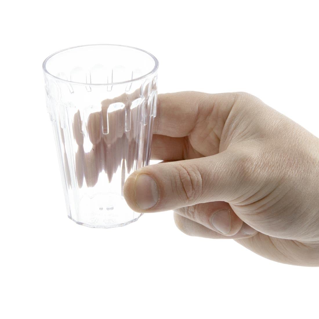 Olympia Kristallon Clear Tumbler - 12-Pack 5oz (142ml) Glass Cups for Coffee, Tea, Juice - Perfect for Home, Office, Restaurants & Parties
