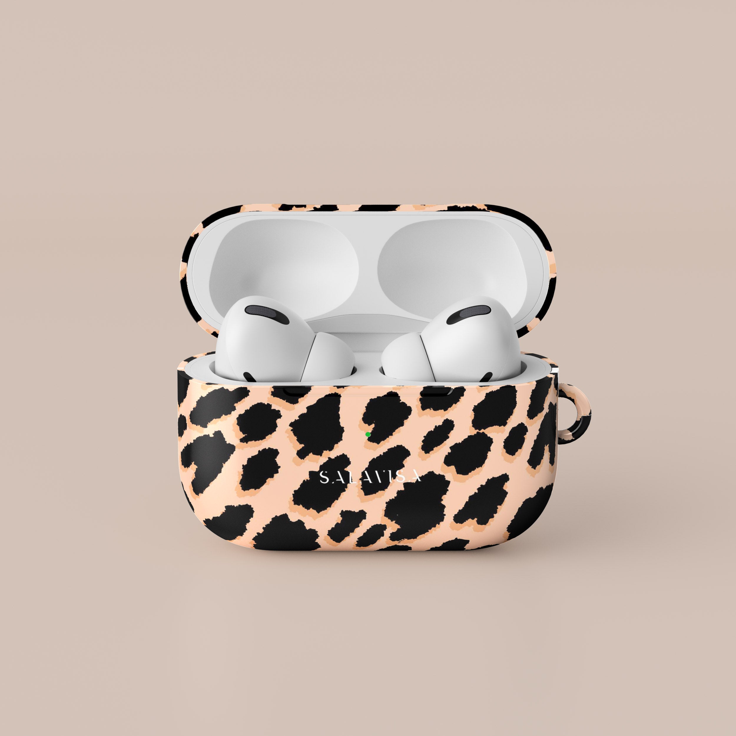 Pink Leopard Print AirPods Pro Case - Cute Protective Cover for AirPods 1/2/3 - Perfect for Gym, Travel & Everyday Use