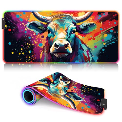 a40-psychedelic colorful cow