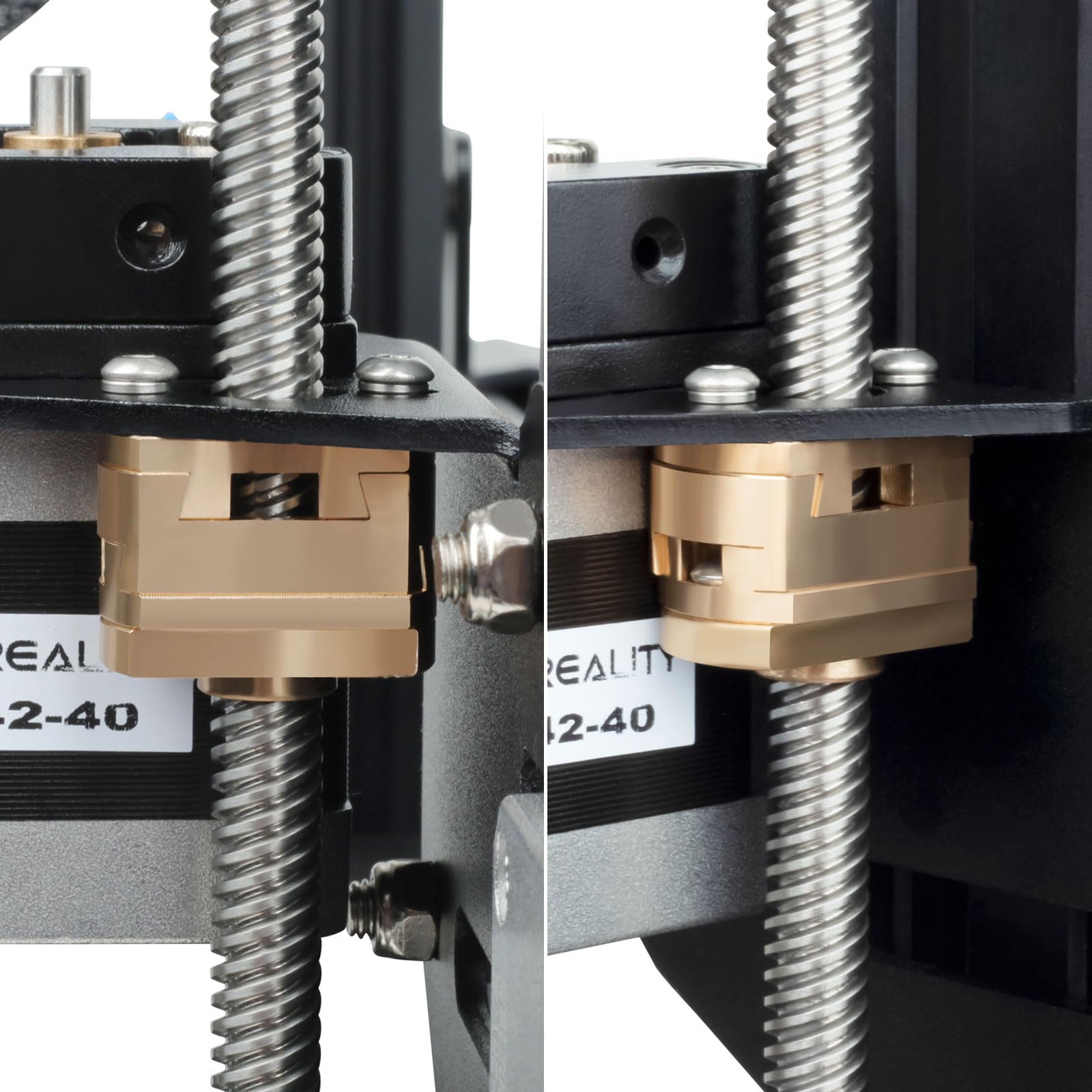 Ender 3 Z-Axis T8 Anti-Backlash Coupler for 3D Printers - Ender 3 Pro/V2/Neo/S1, Ender 5, CR10