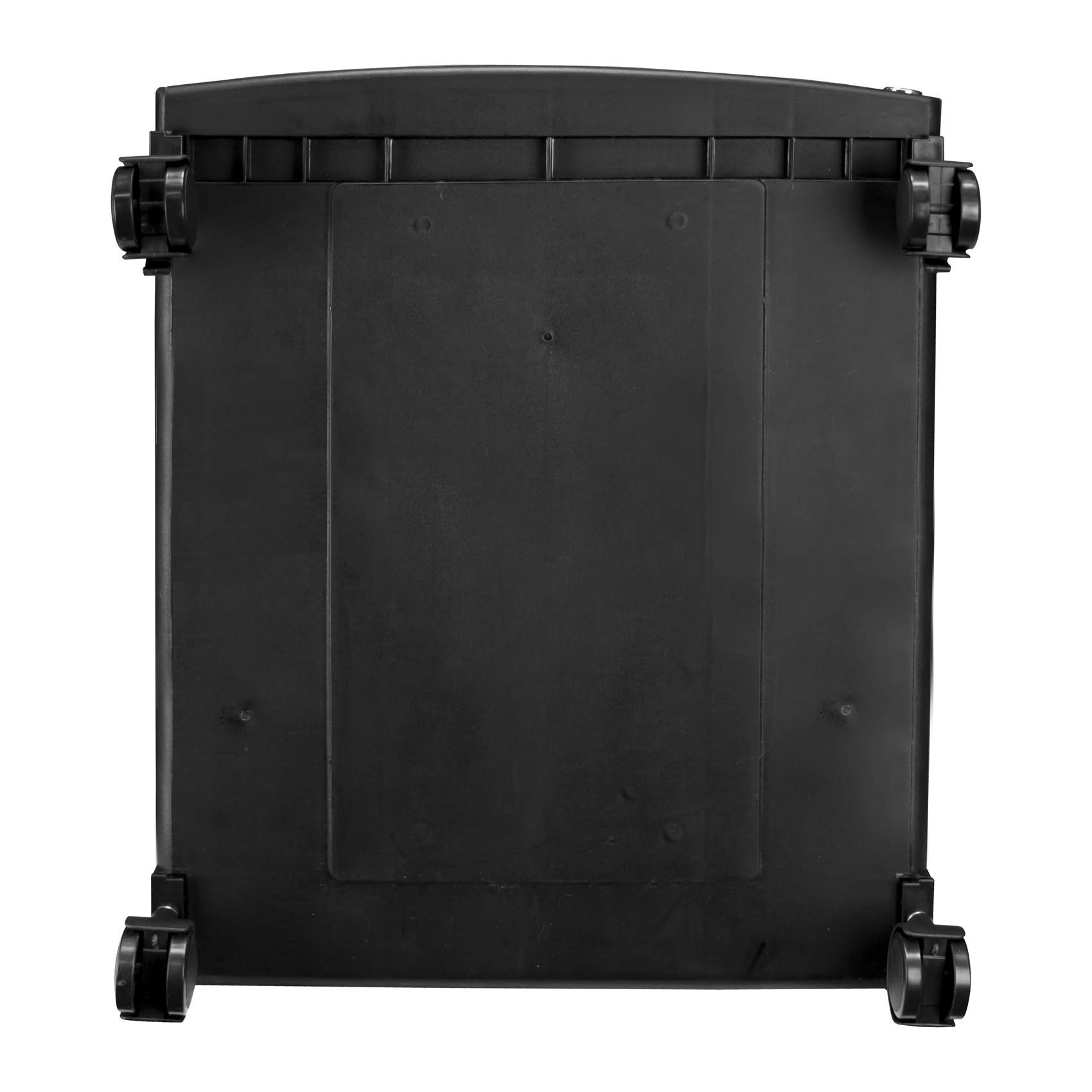 Storex 61315A01C 2-Drawer File Cabinet - Black & Teal Office Organizer for Documents | Perfect for Home Office, Classroom & Small Business Storage