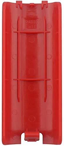 Original Nintendo Wii Remote Controller Battery Back Cover Replacement - Red | Compatible with Wii & Wii U | Durable & Secure Fit for Gaming Accessories