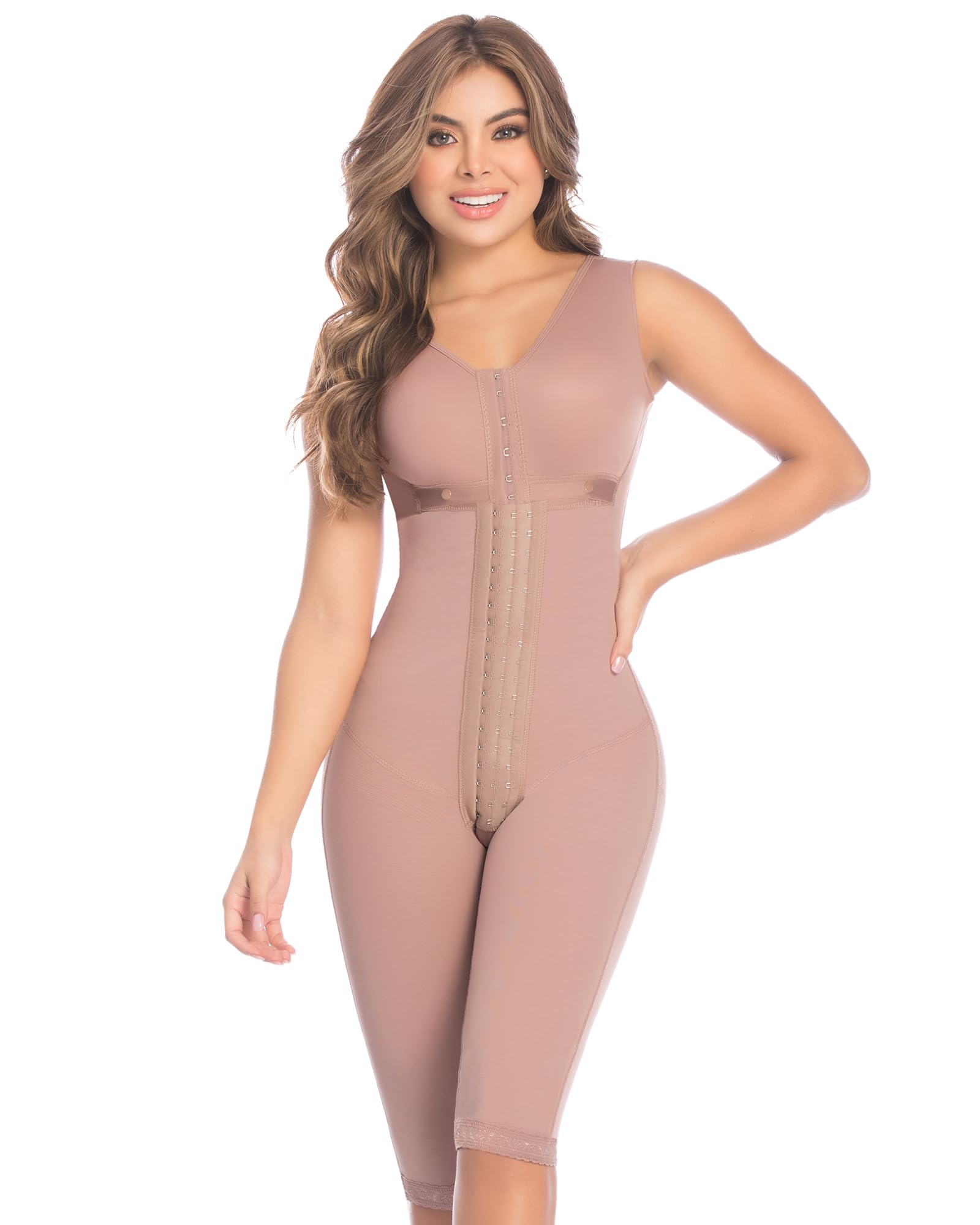 D'PRADA DELIÉ High Compression Shapewear for Women - Tummy Control Colombian Faja Girdle, Abdomen Slimming & Waist Training | Perfect for Postpartum, Workouts & Everyday Wear